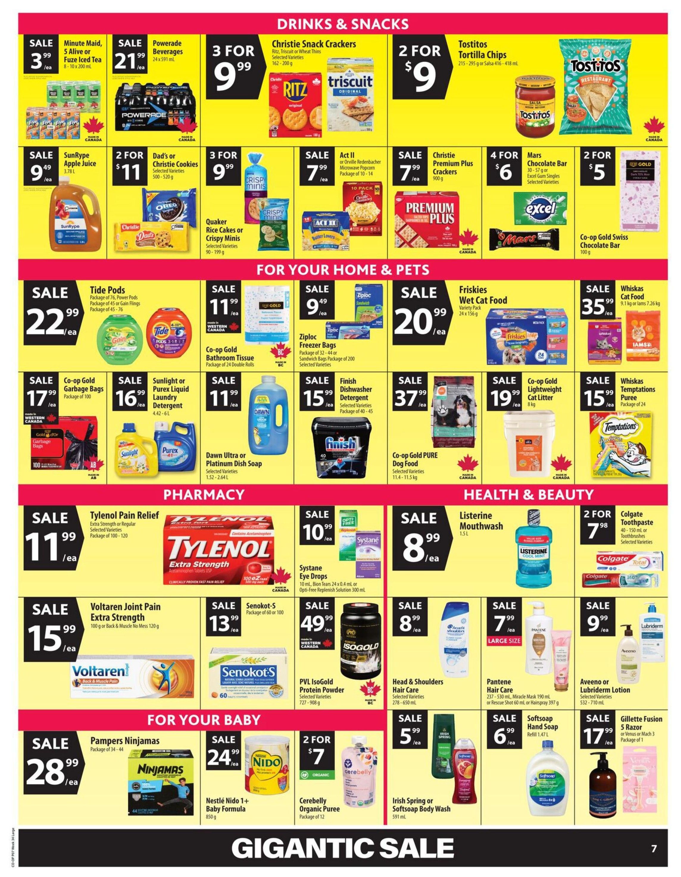 Co-op (West) Food Store Flyer August 20 to 26
