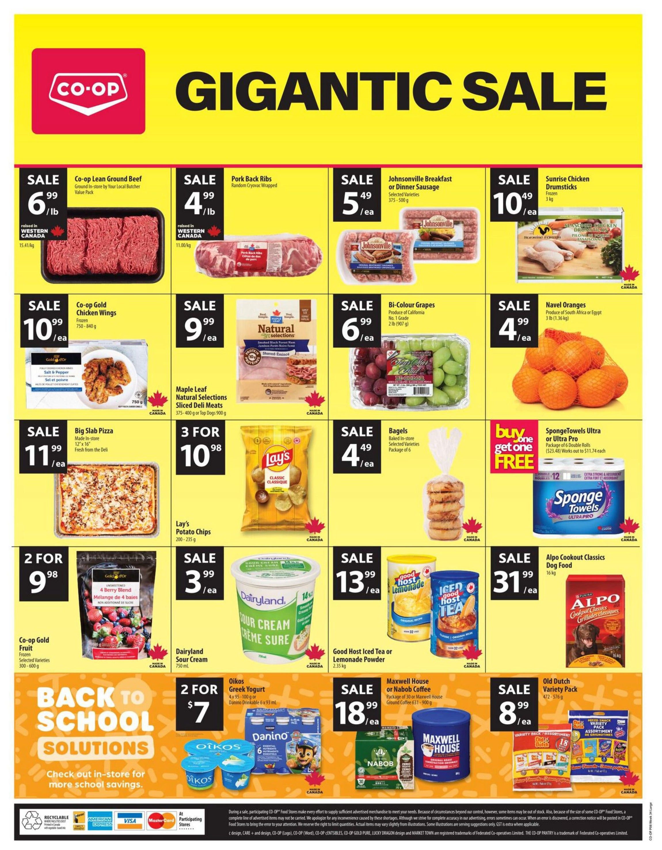 Co-op (West) Food Store Flyer August 20 to 26