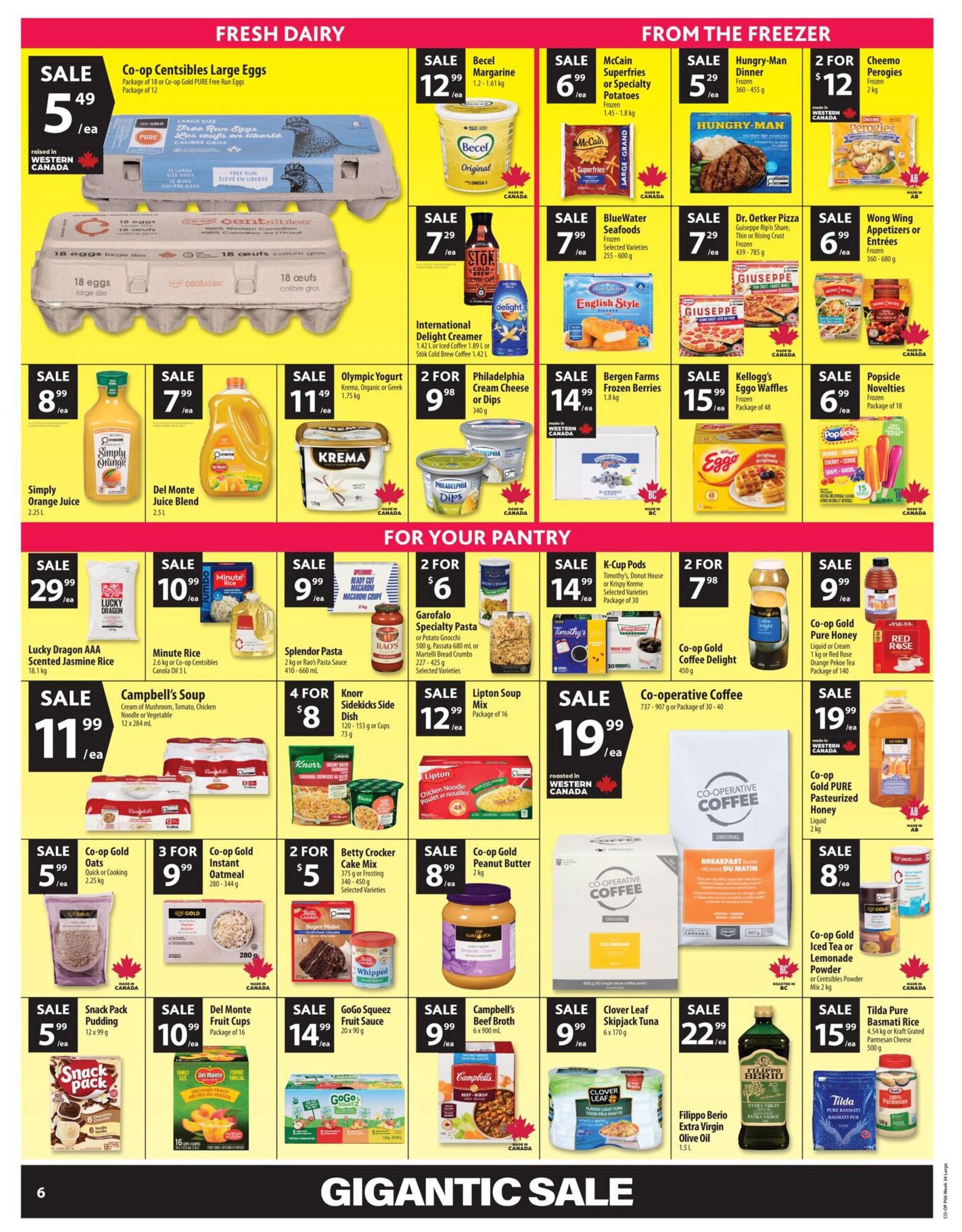 Co-op (West) Food Store Flyer August 20 to 26