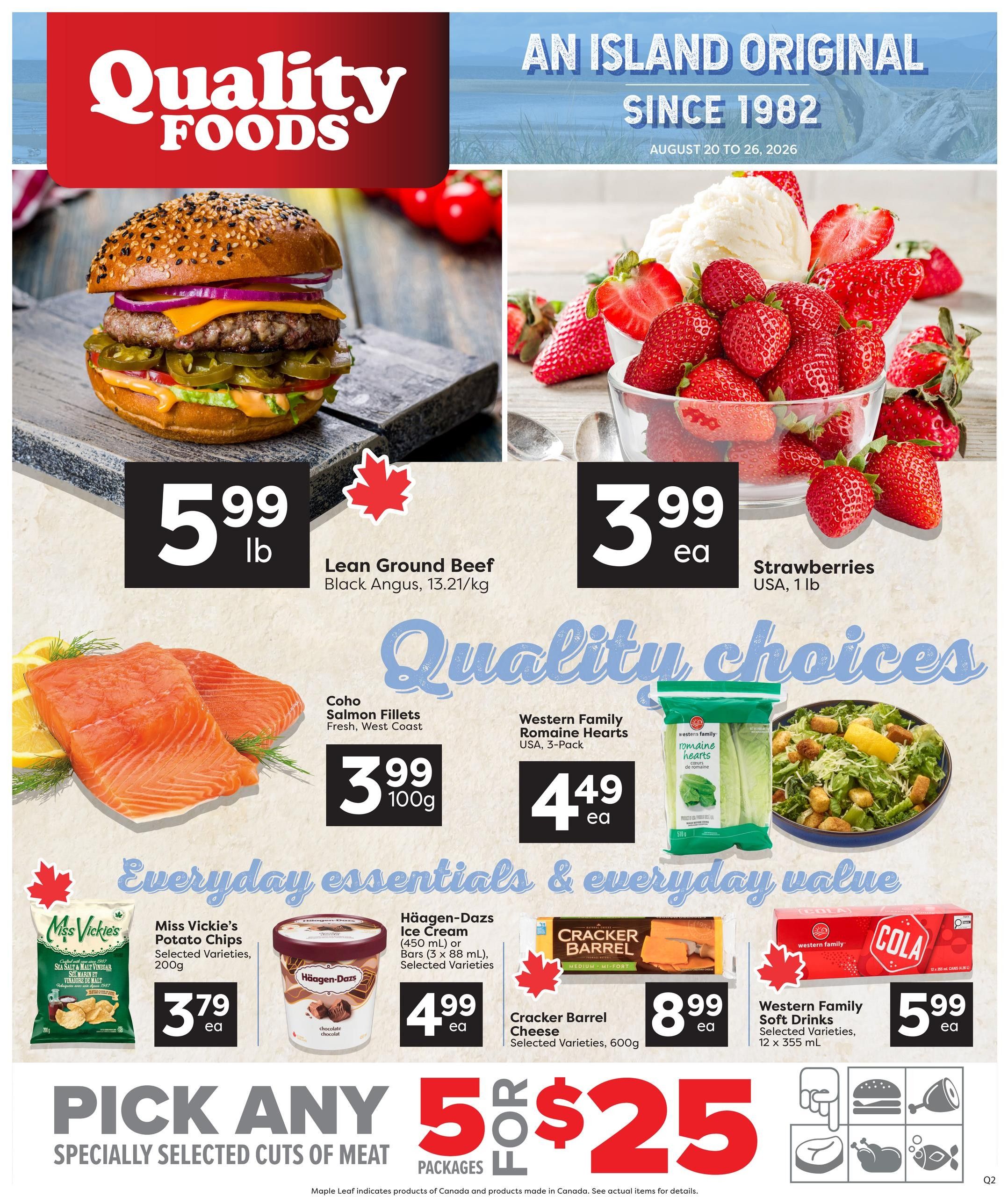 Quality Foods Flyer August 20 to 26