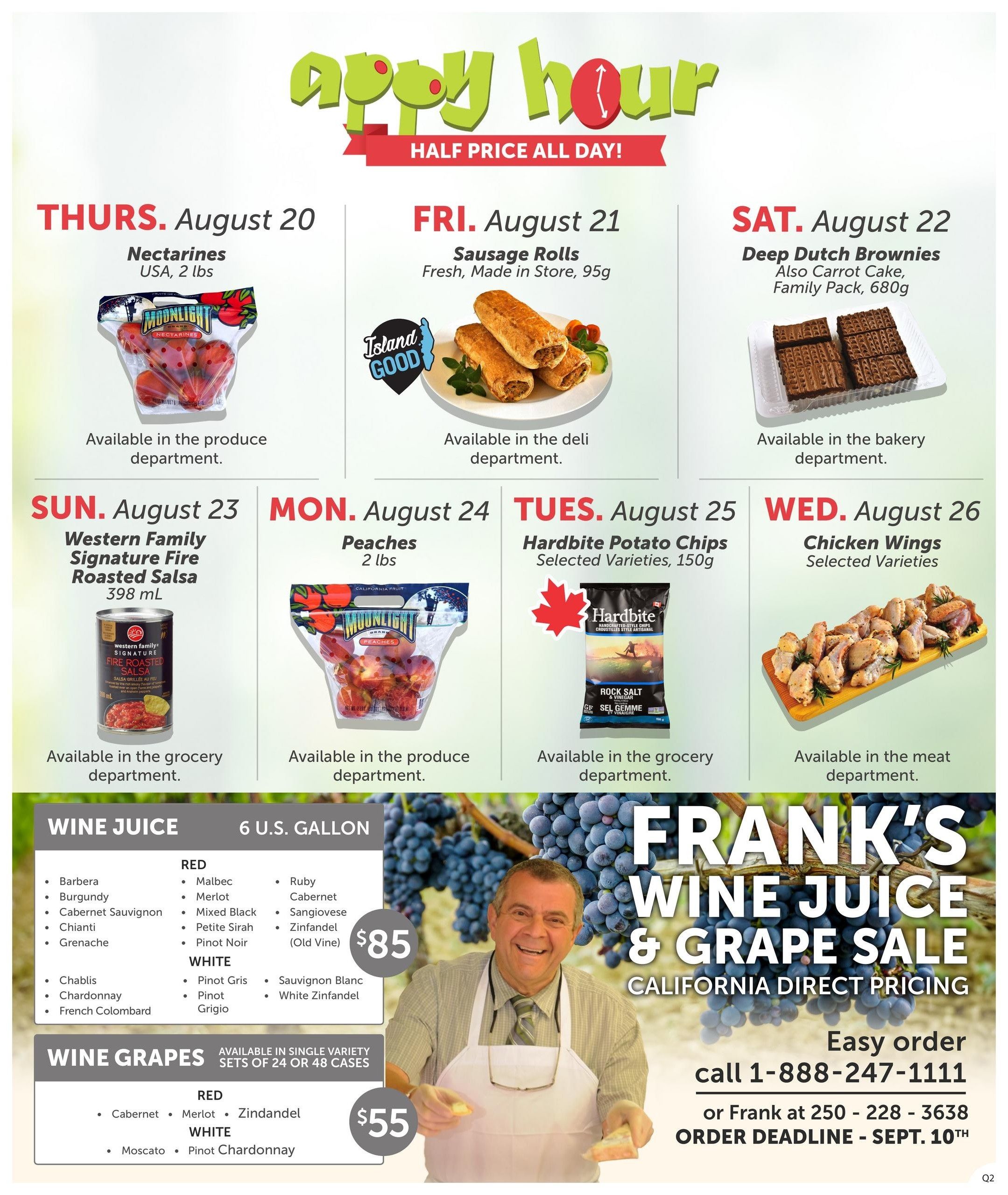 Quality Foods Flyer August 20 to 26