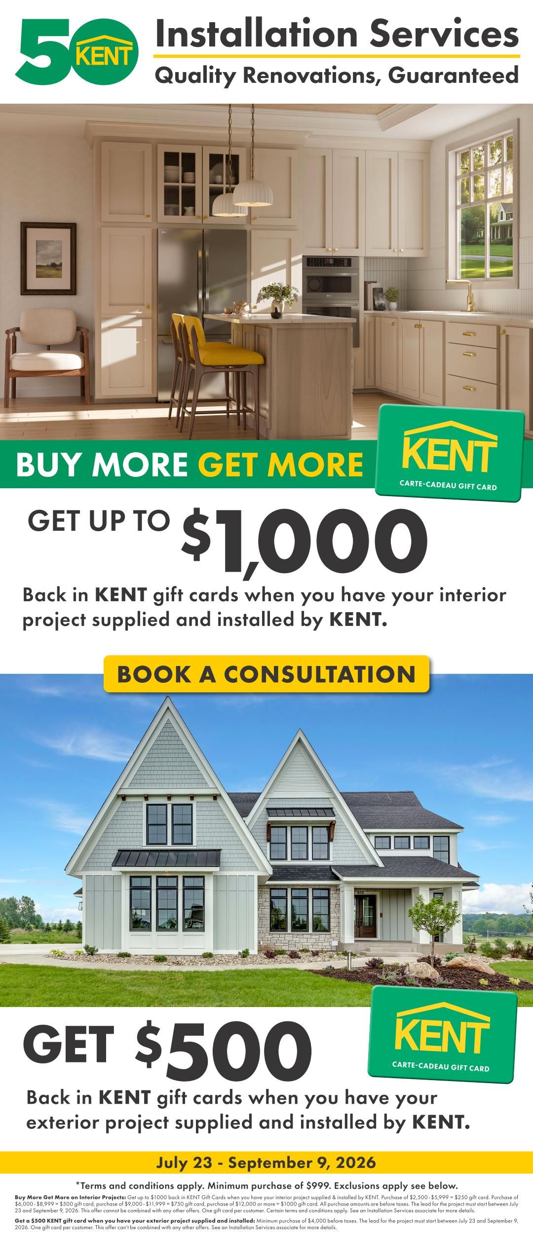 Kent Building Supplies Flyer August 20 to 26