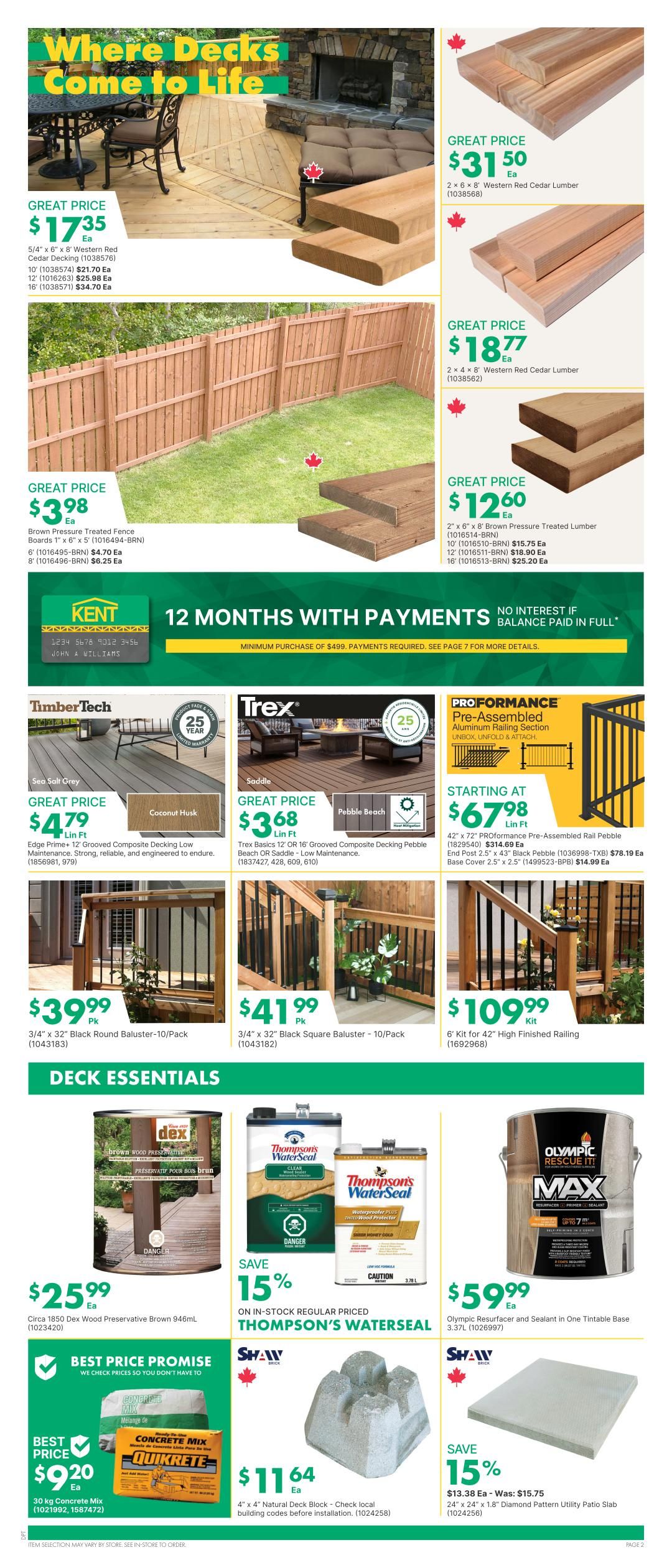 Kent Building Supplies Flyer August 20 to 26