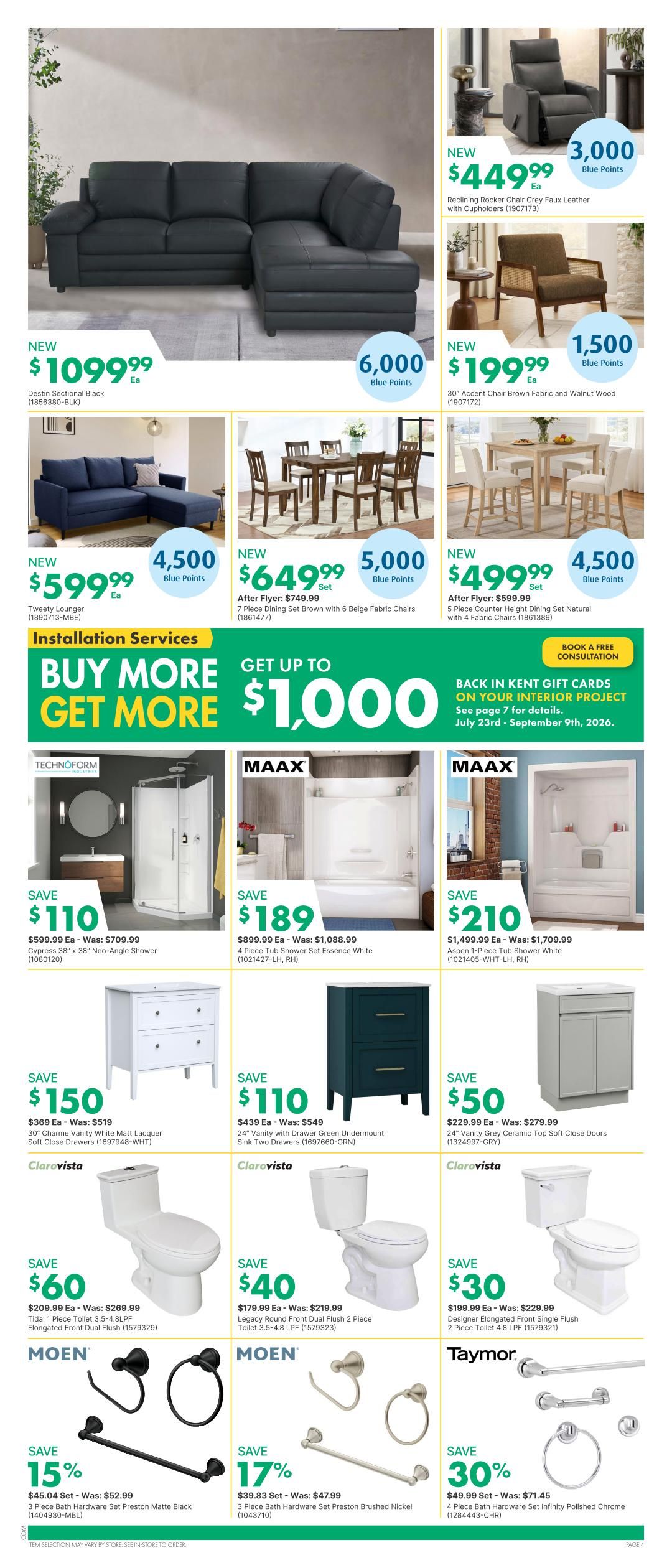 Kent Building Supplies Flyer August 20 to 26