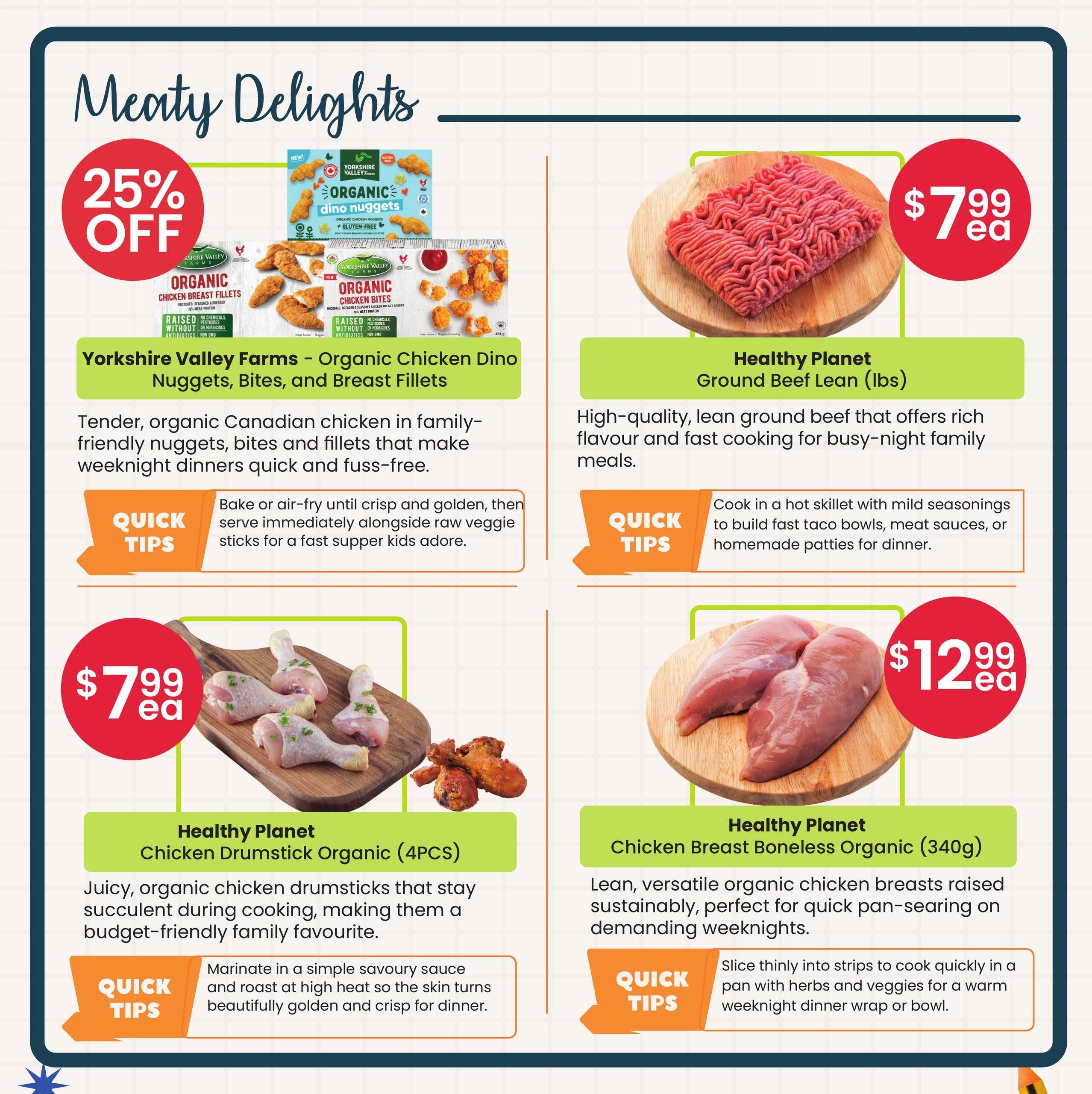 Healthy Planet Flyer August 20 to September 2
