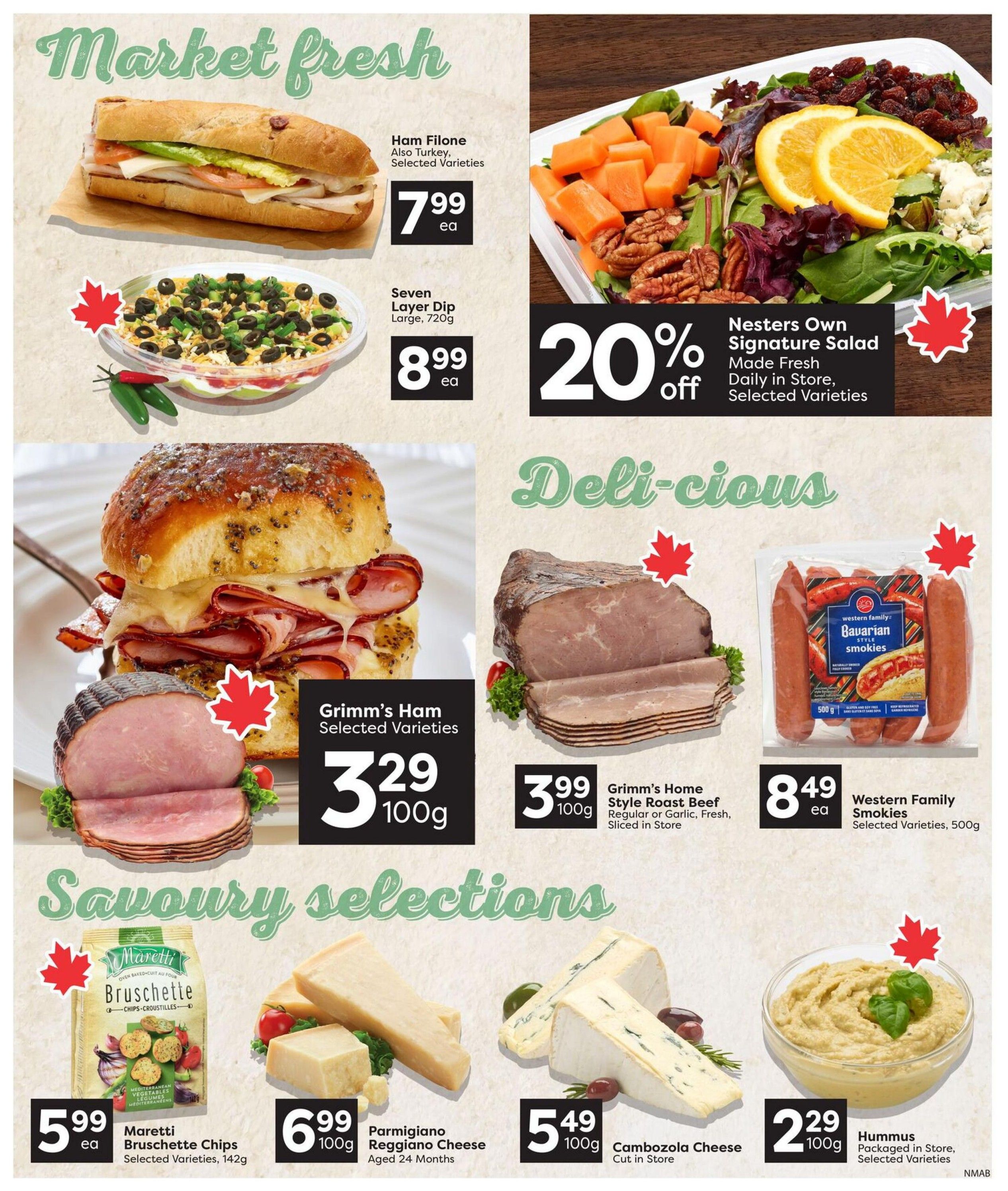 Nesters Market Flyer August 20 to 26