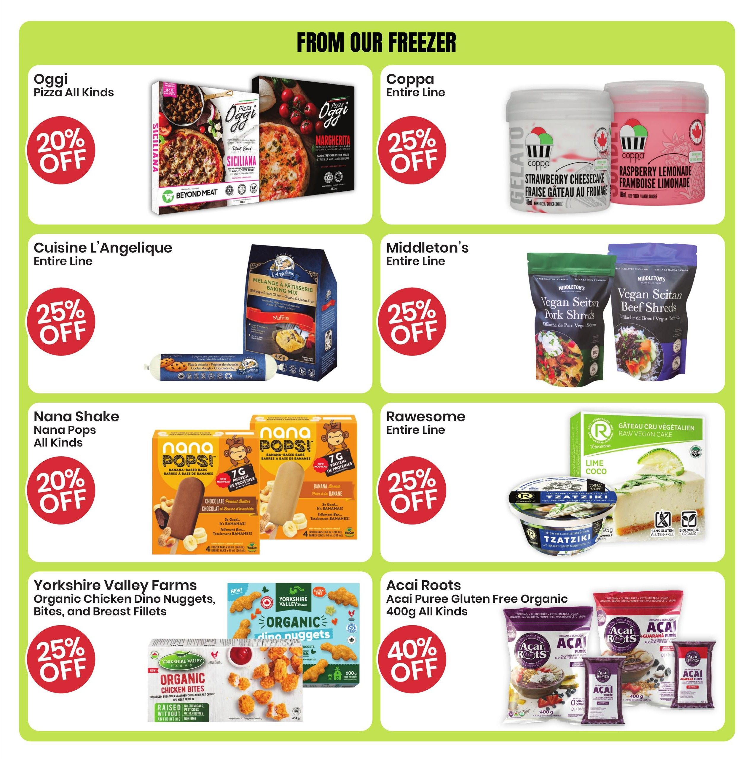 Healthy Planet Flyer August 20 to September 16