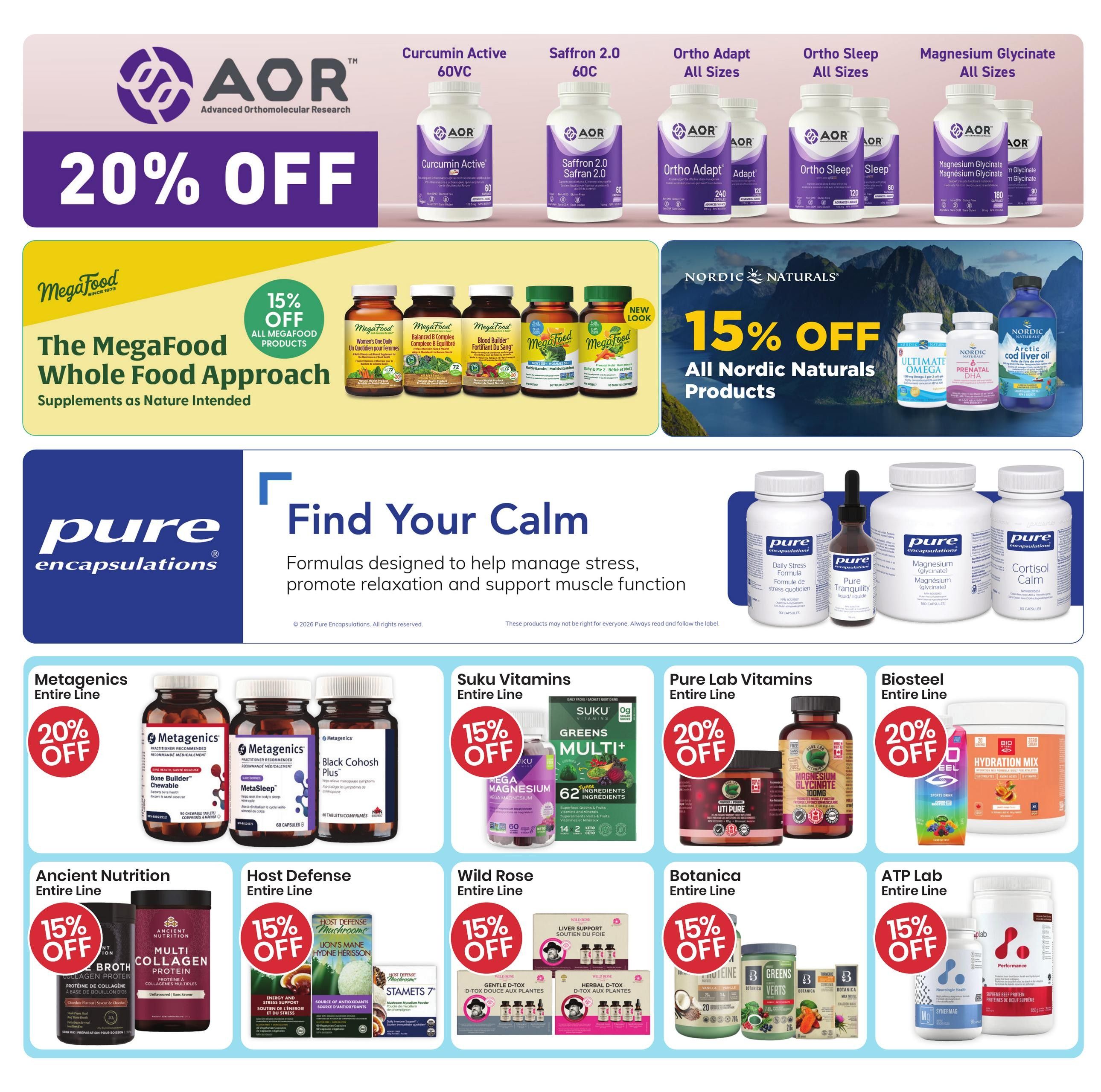 Healthy Planet Flyer August 20 to September 16