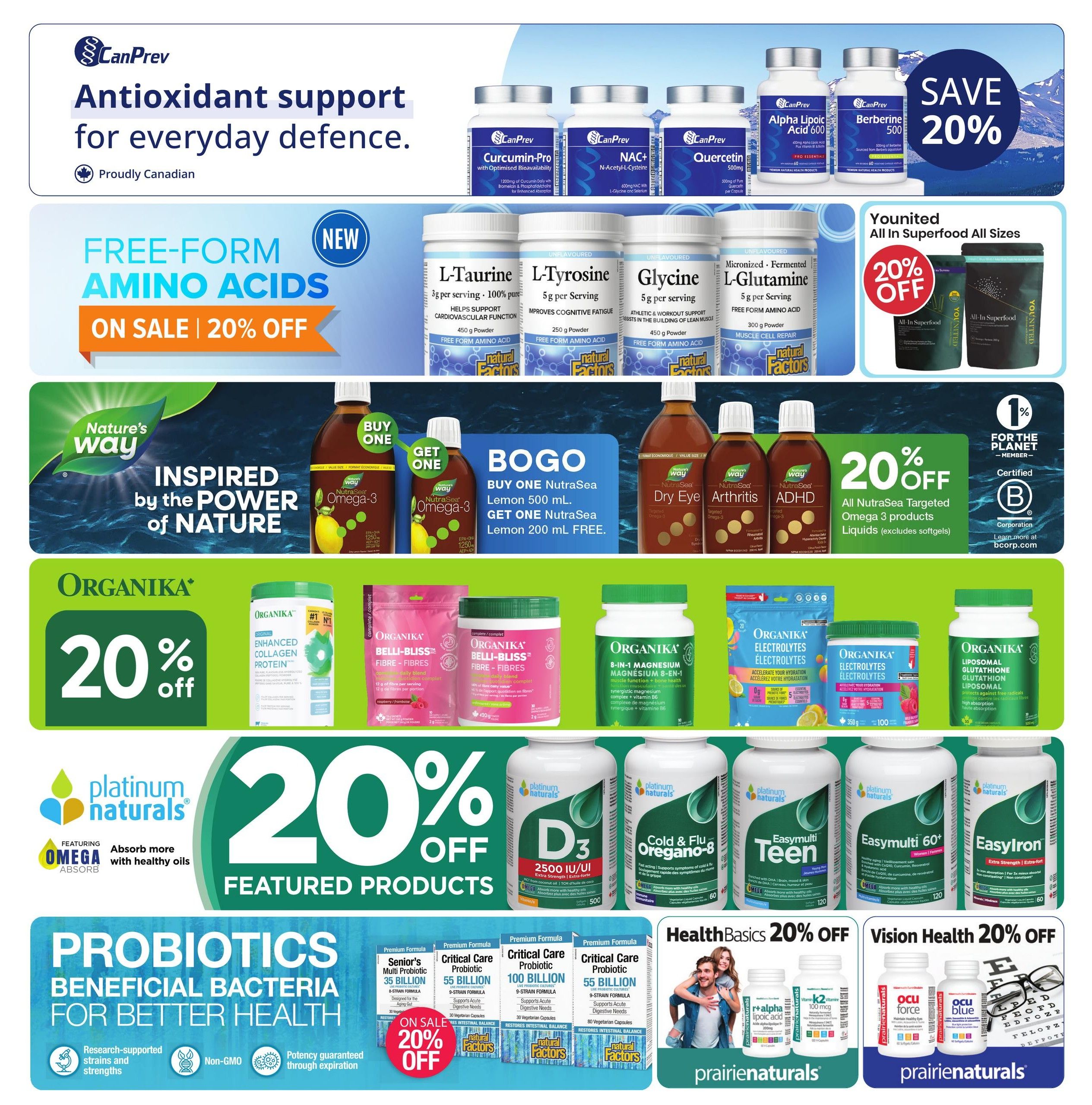 Healthy Planet Flyer August 20 to September 16