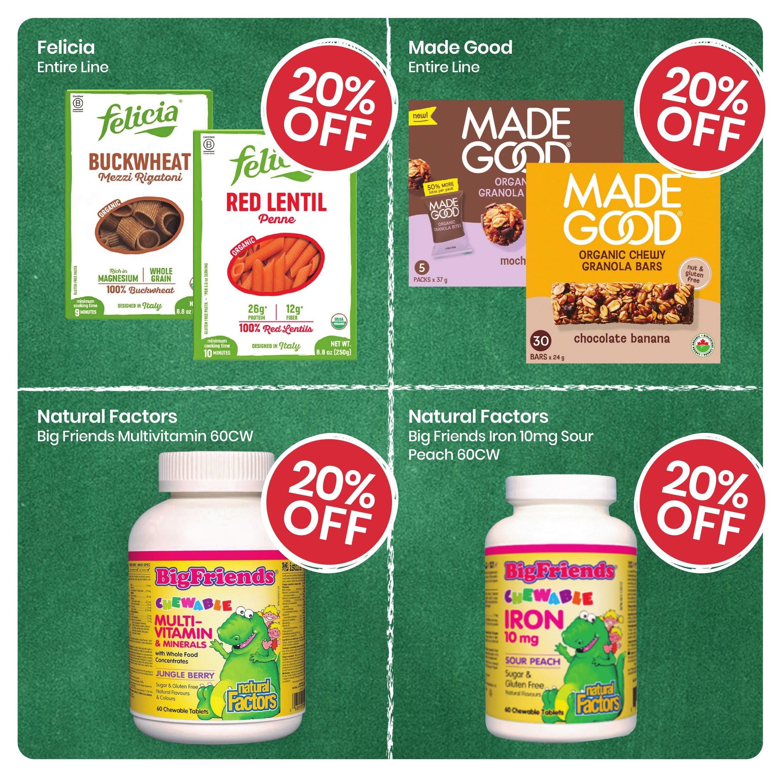 Healthy Planet Flyer August 20 to September 16