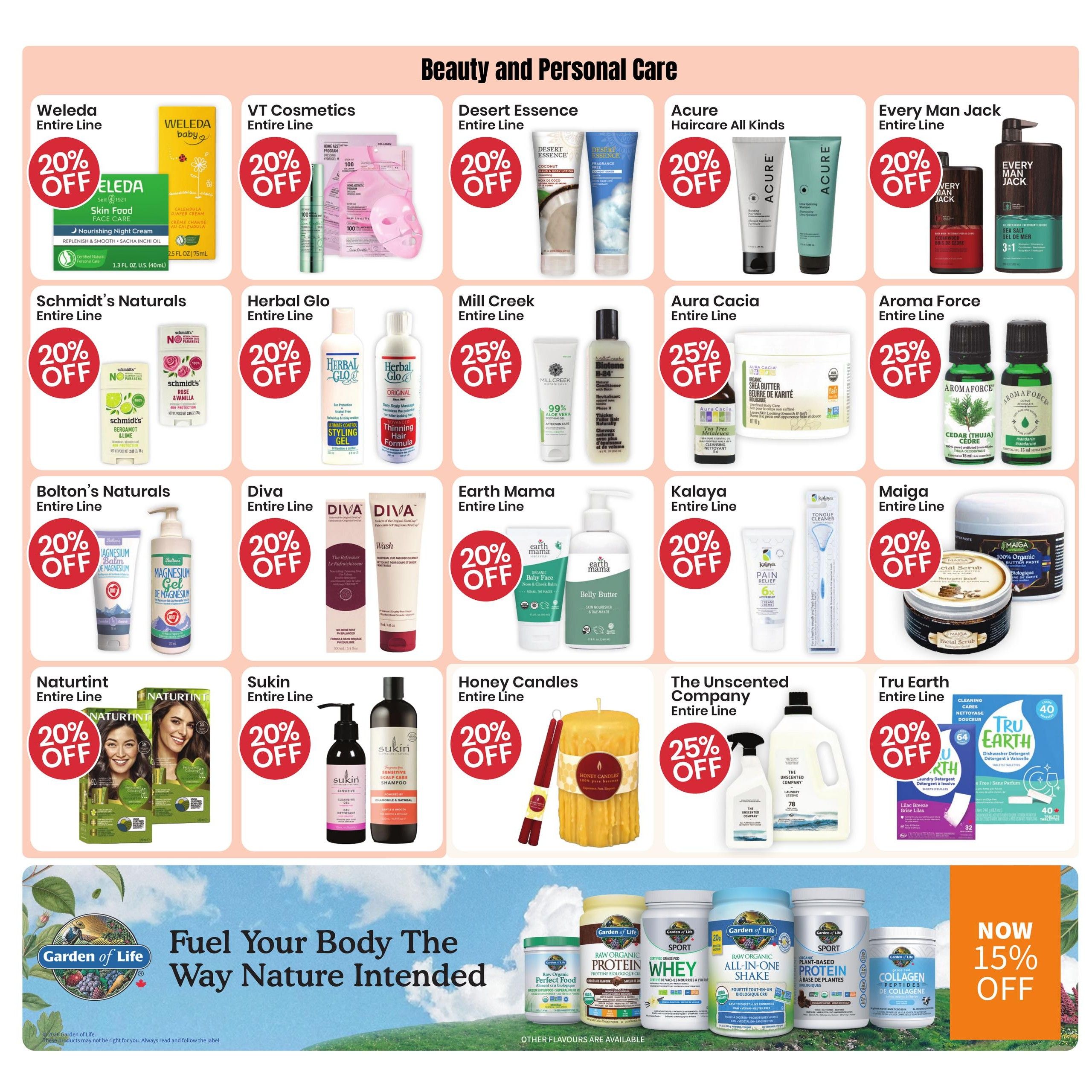 Healthy Planet Flyer August 20 to September 16