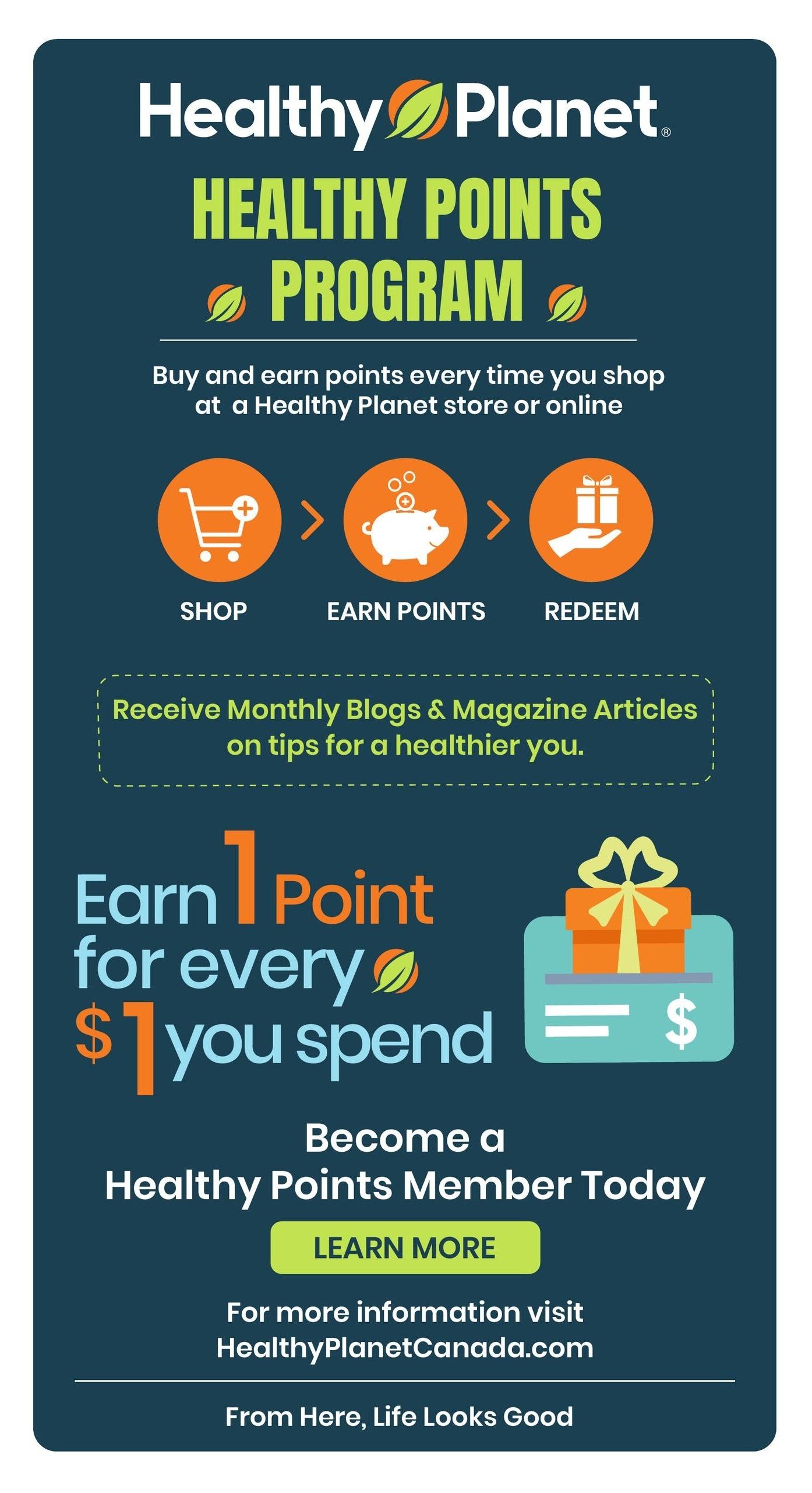 Healthy Planet Flyer August 20 to September 16