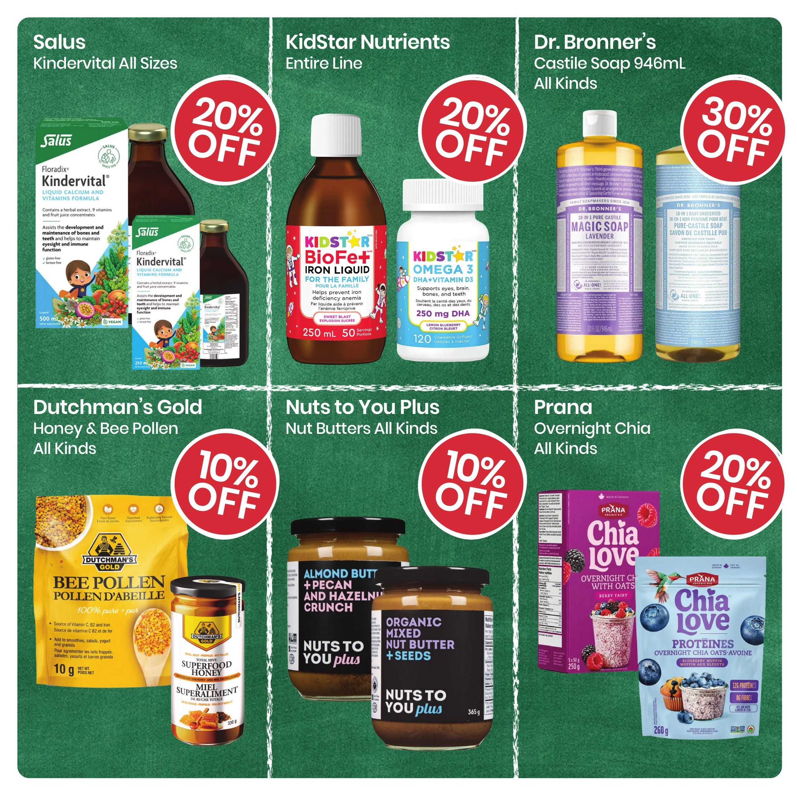 Healthy Planet Flyer August 20 to September 16