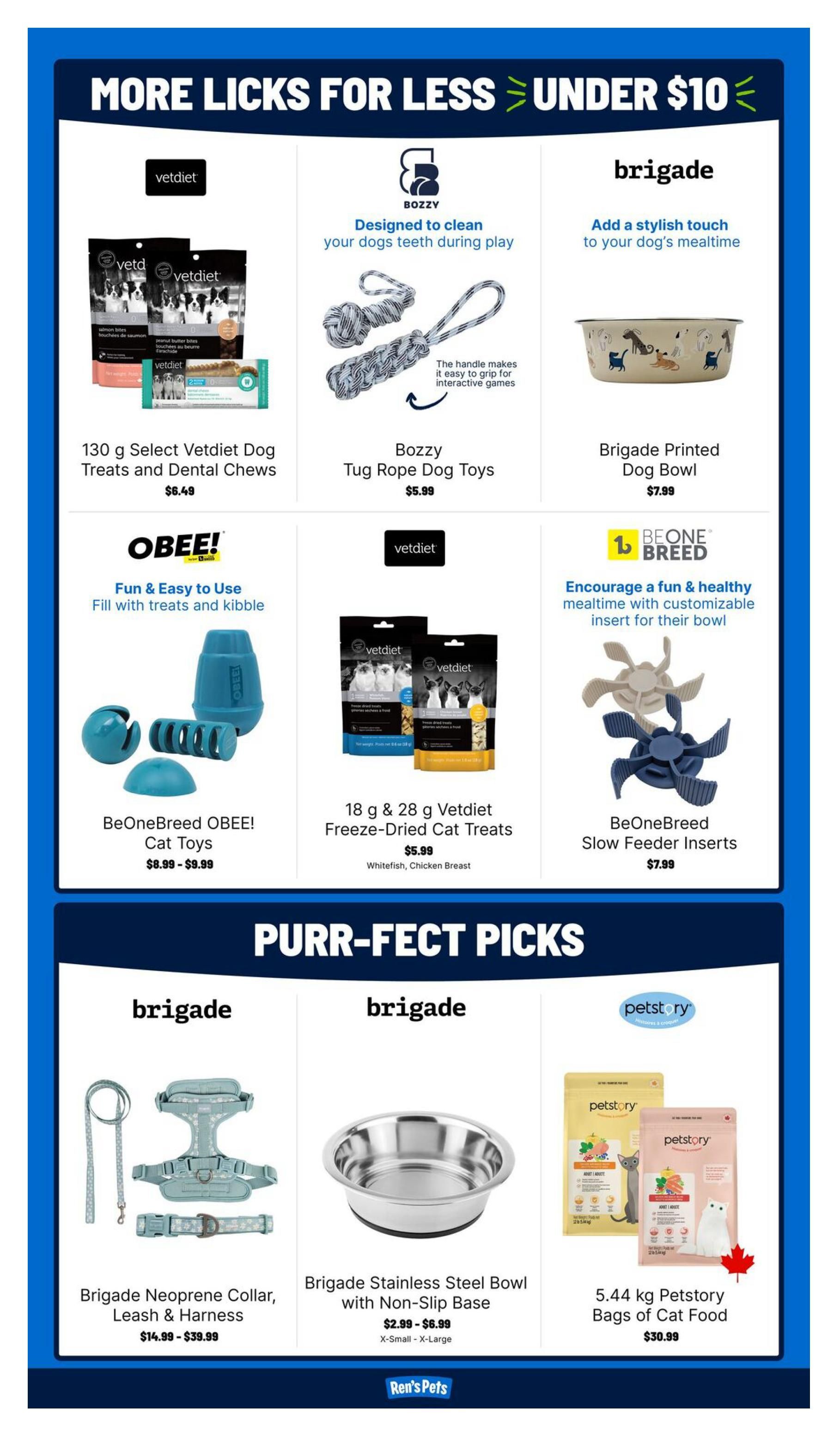 Ren's Pets Flyer August 20 to 26