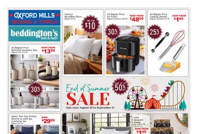 Oxford Mills Flyer August 19 to September 15