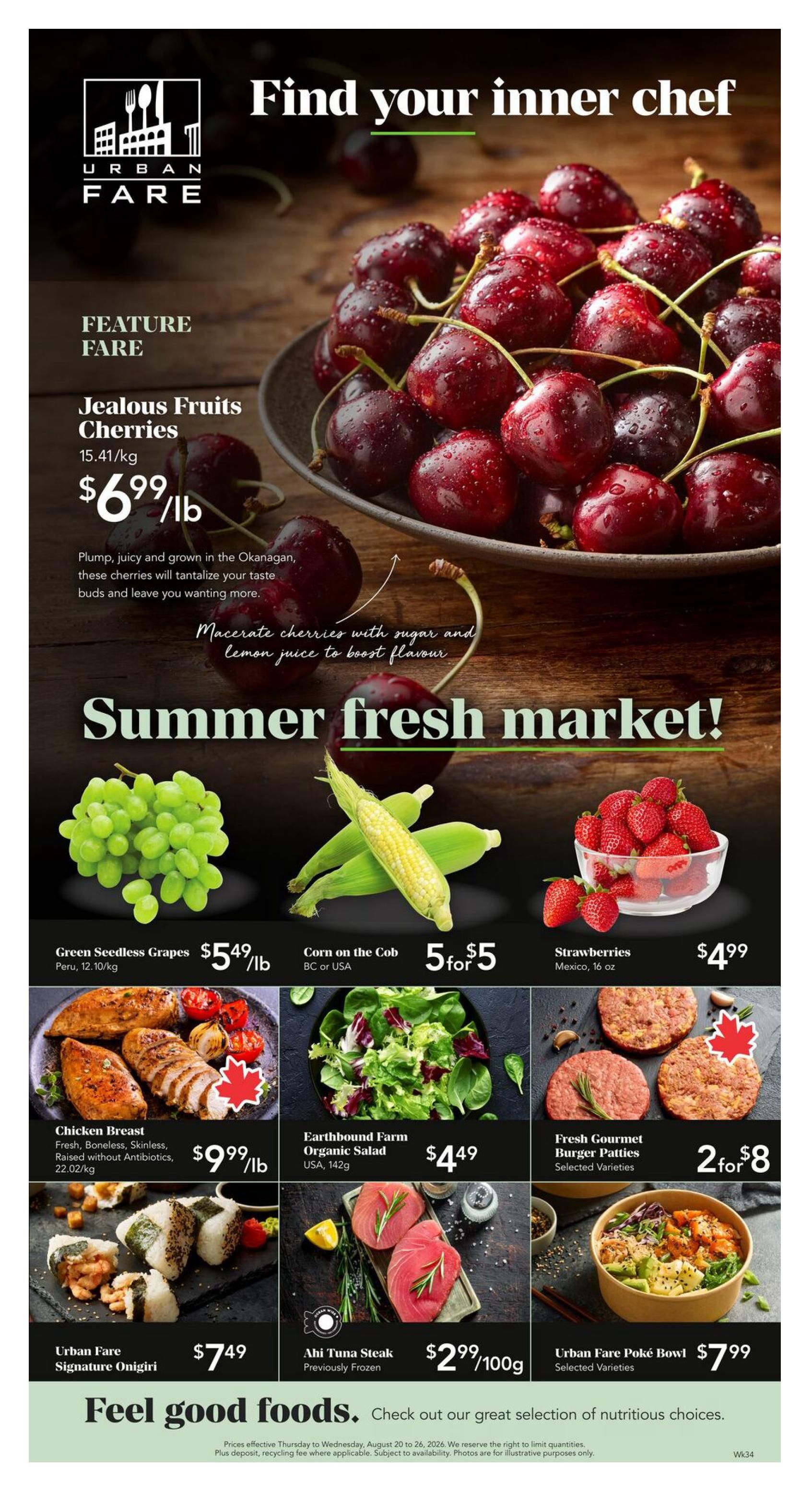 Urban Fare Flyer August 20 to 26