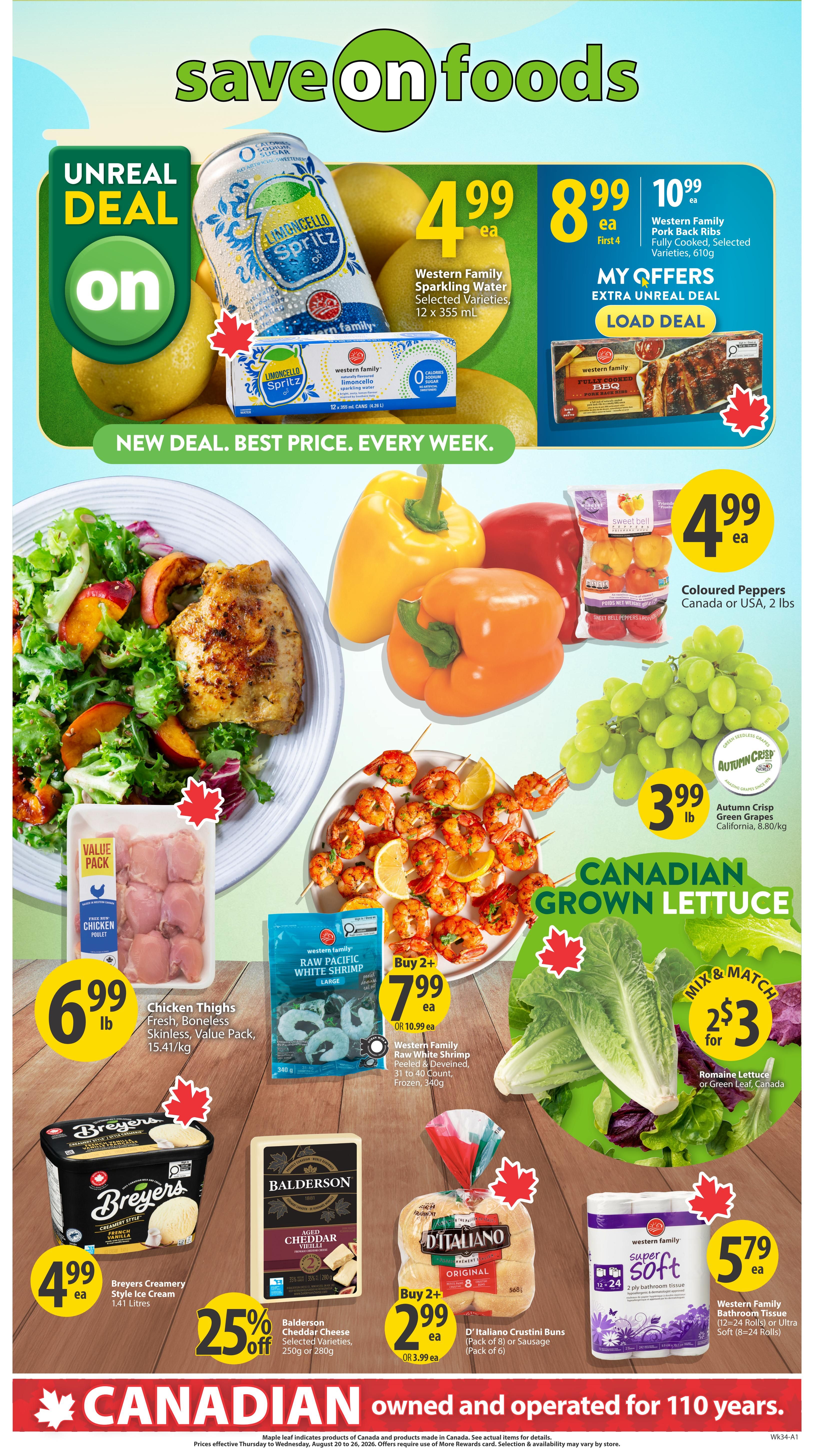 Save On Foods (BC) Flyer August 20 to 26