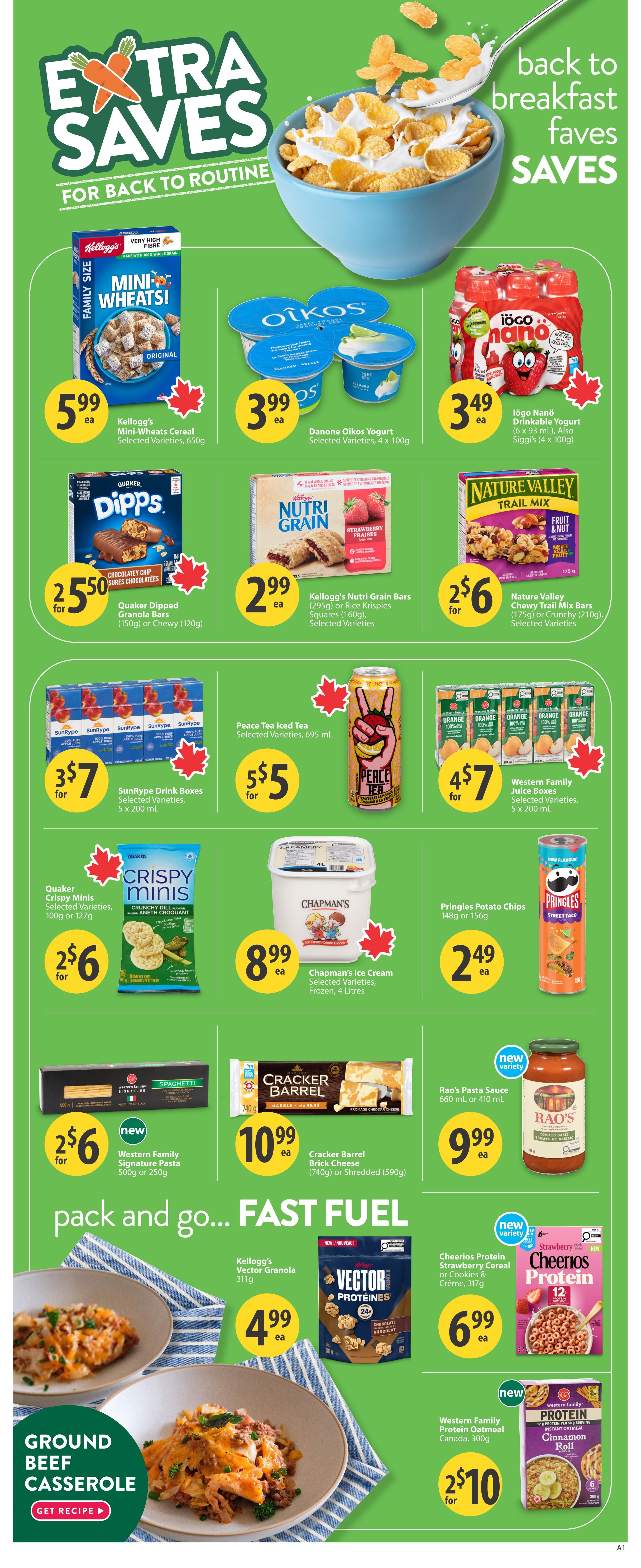 Save On Foods (BC) Flyer August 20 to 26