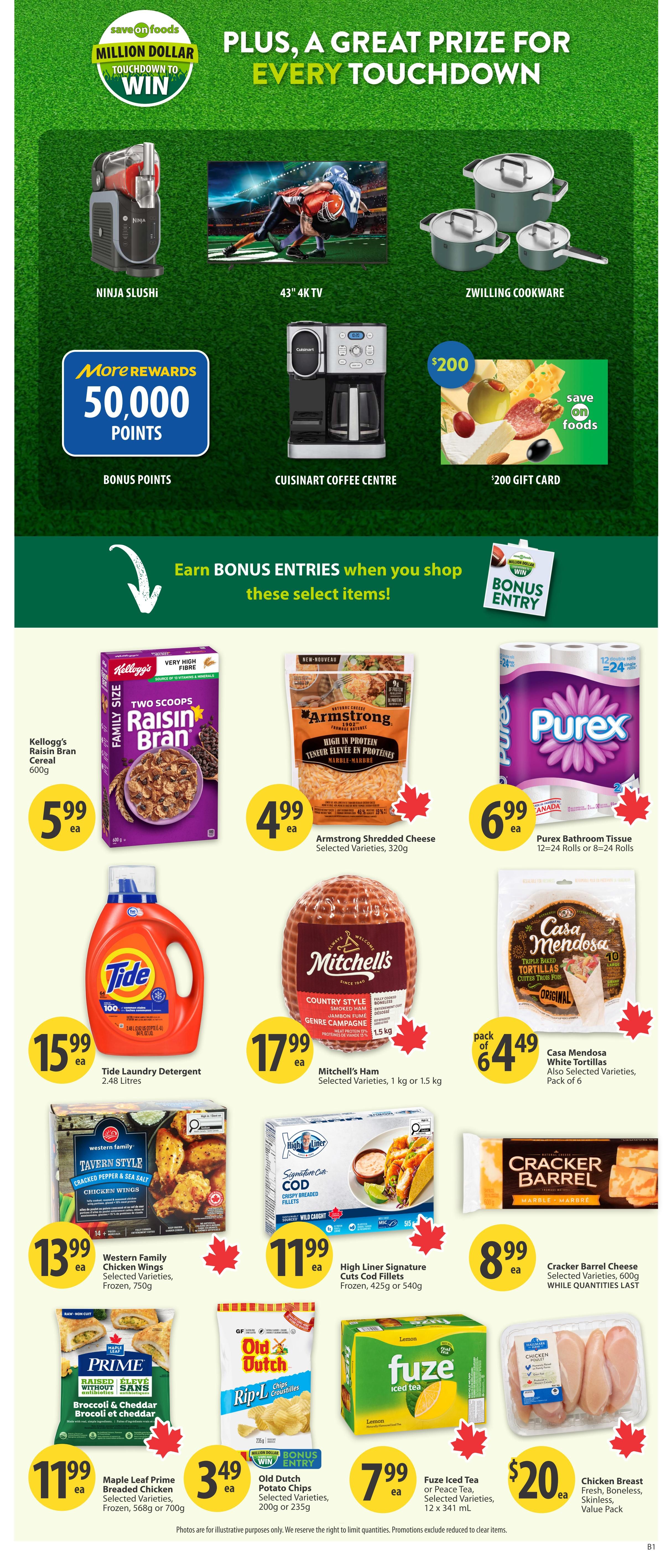 Save On Foods (AB) Flyer August 20 to 26