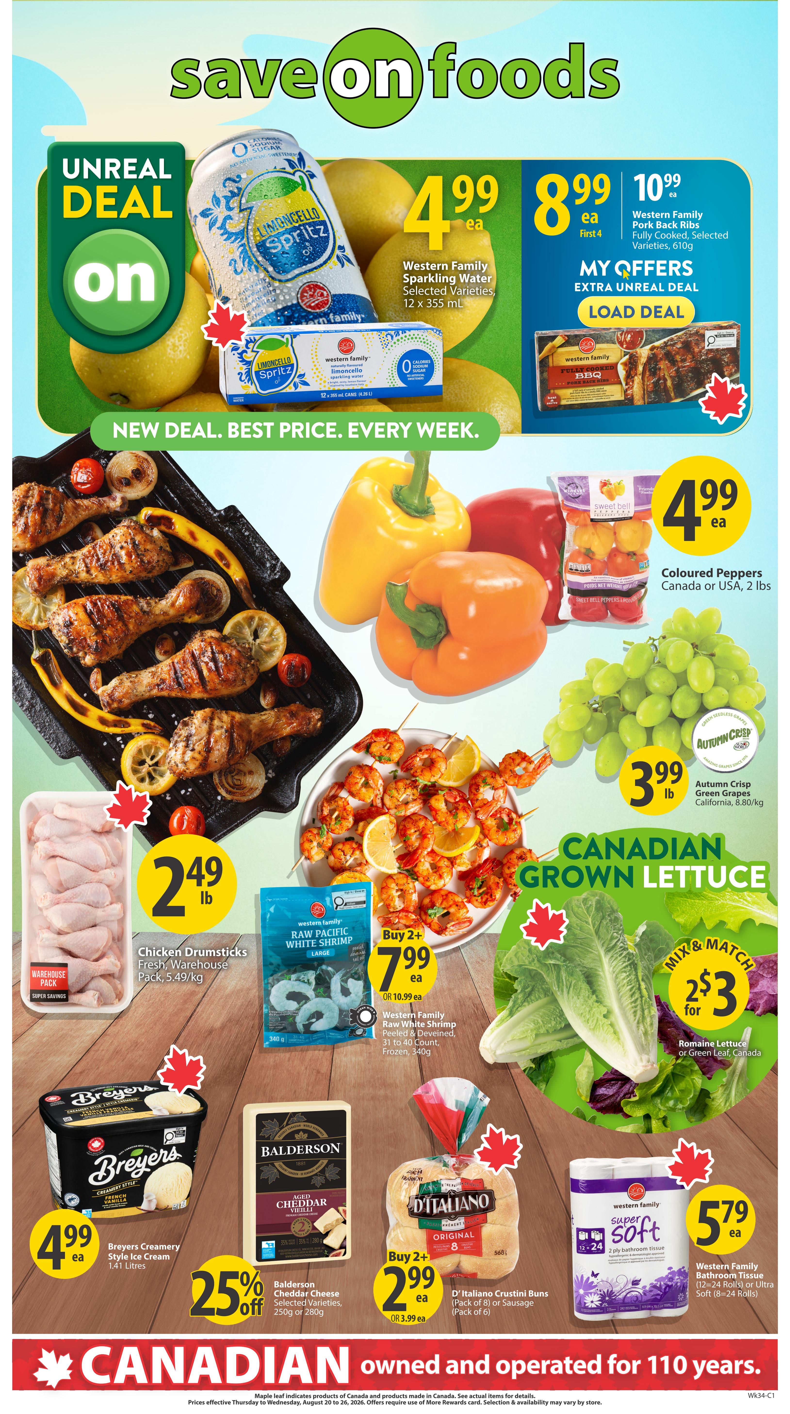 Save On Foods (SK) Flyer August 20 to 26