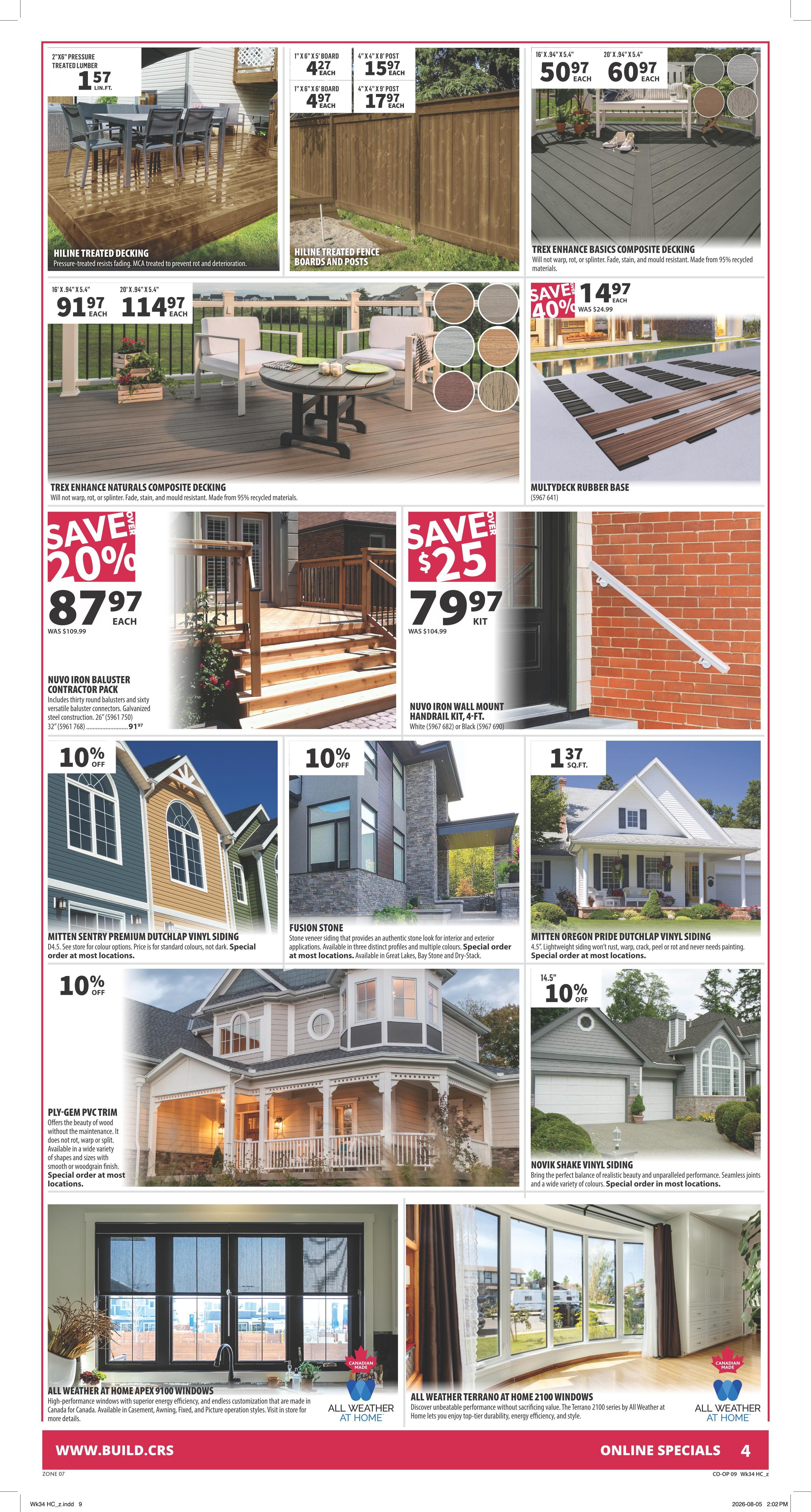 Co-op (West) Home Centre Flyer August 20 to 26