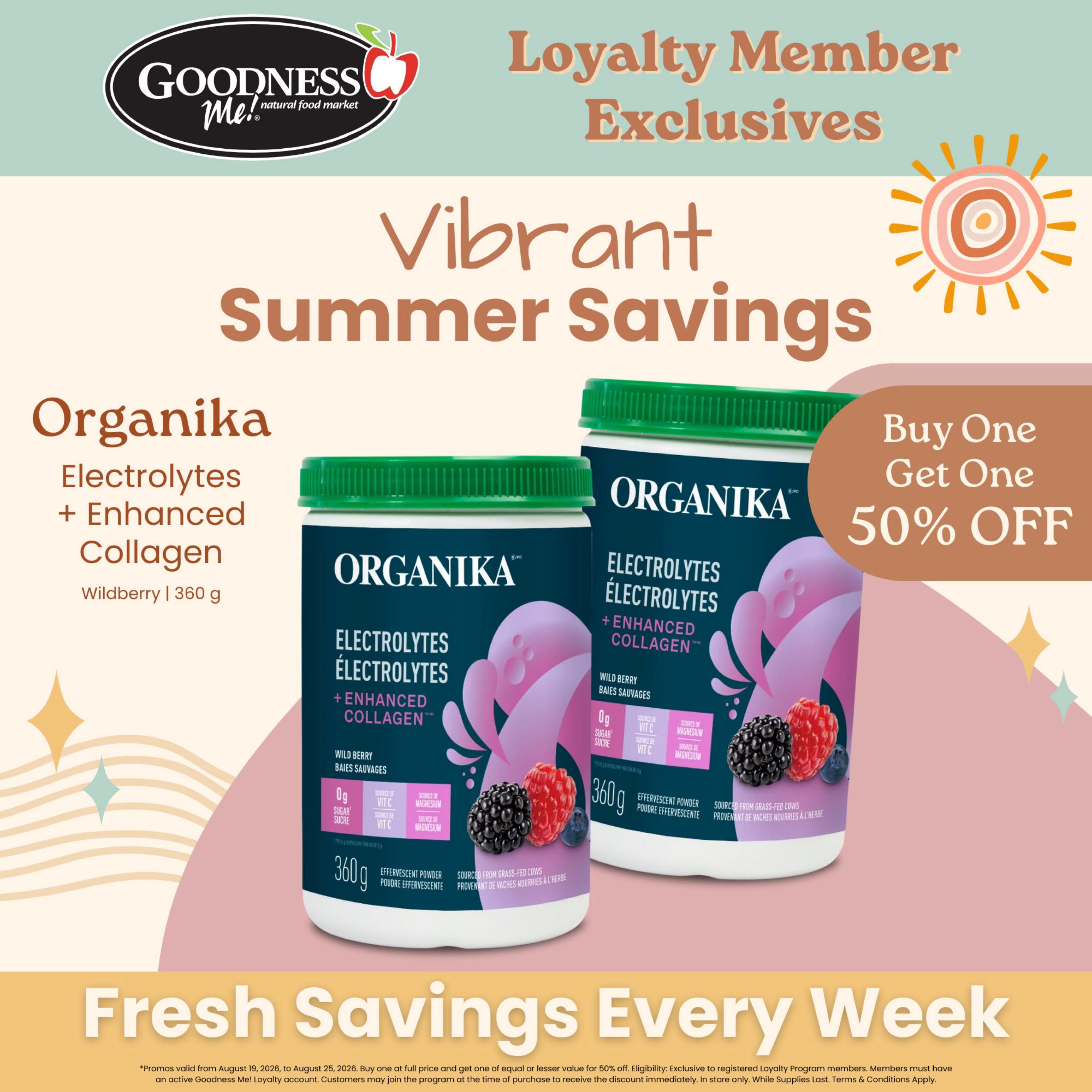 Goodness Me Flyer August 19 to 25