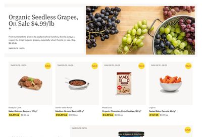 Whole Foods Market (ON) Flyer August 19 to 25