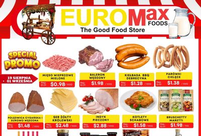 EuroMax Foods Bi-Weekly Flyer August 19 to September 1