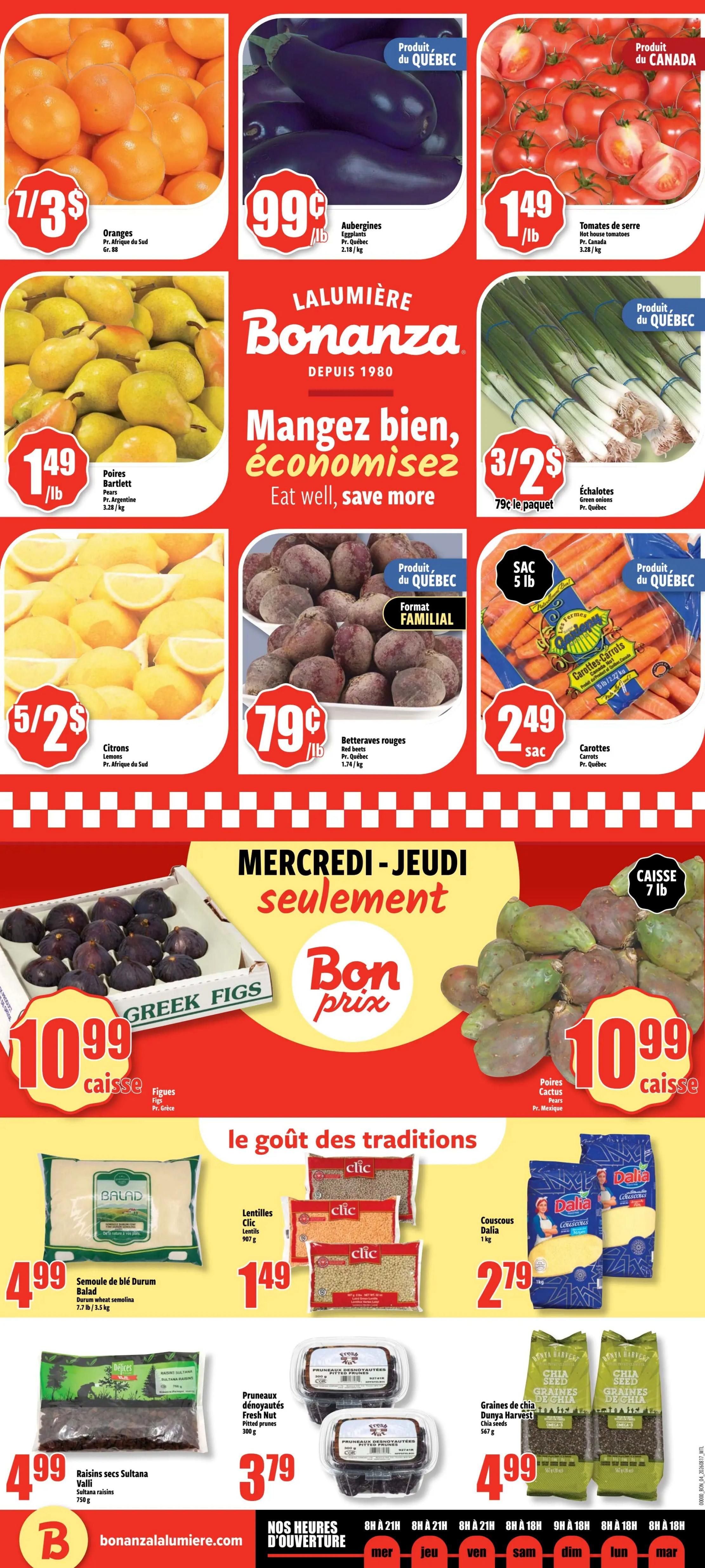 Bonanza Flyer August 19 to 25