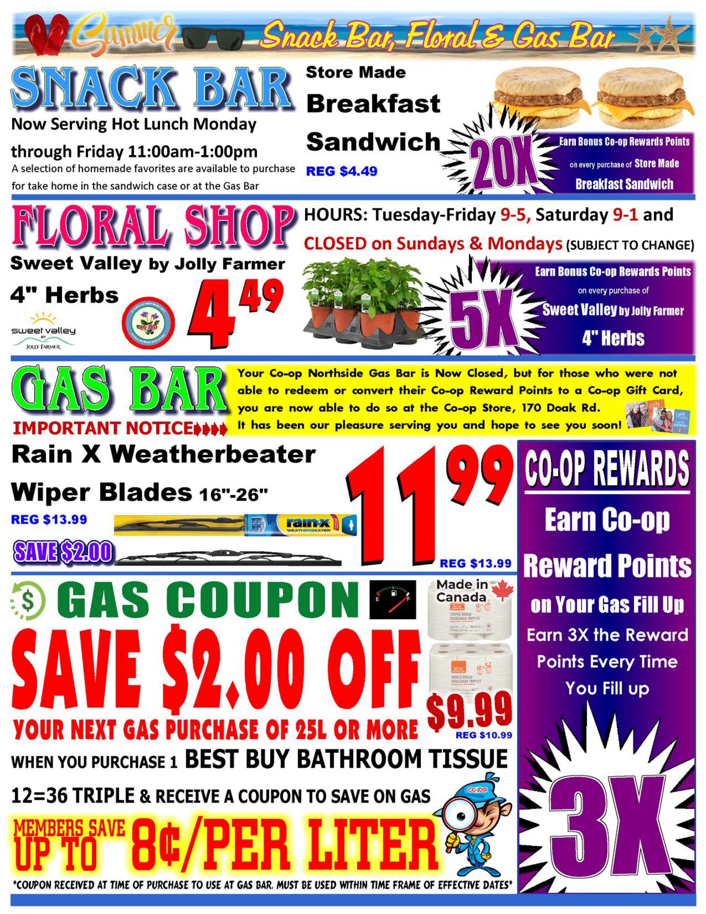 Fredericton Co-op Flyer August 20 to 26