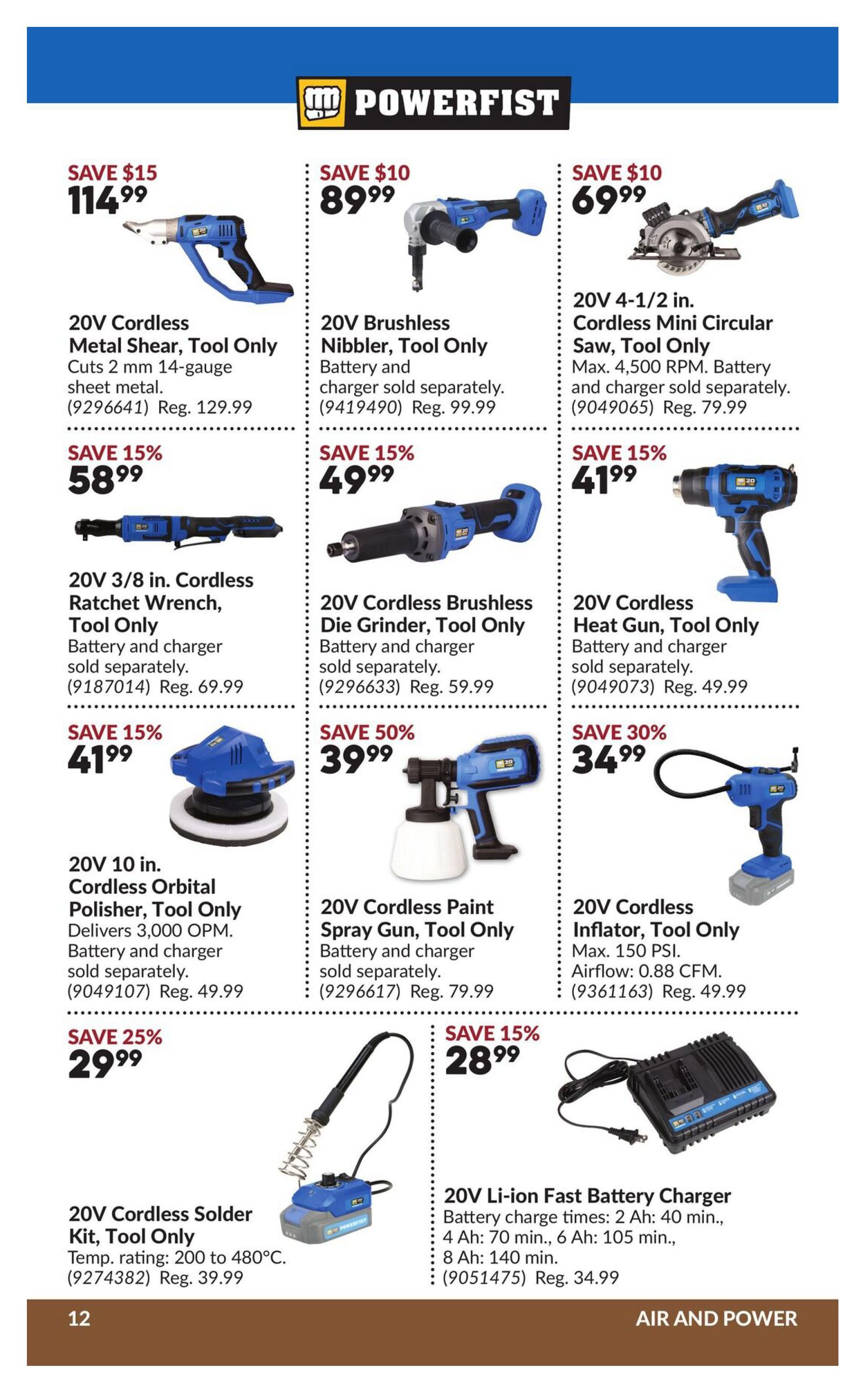 Princess Auto Flyer August 25 to September 6