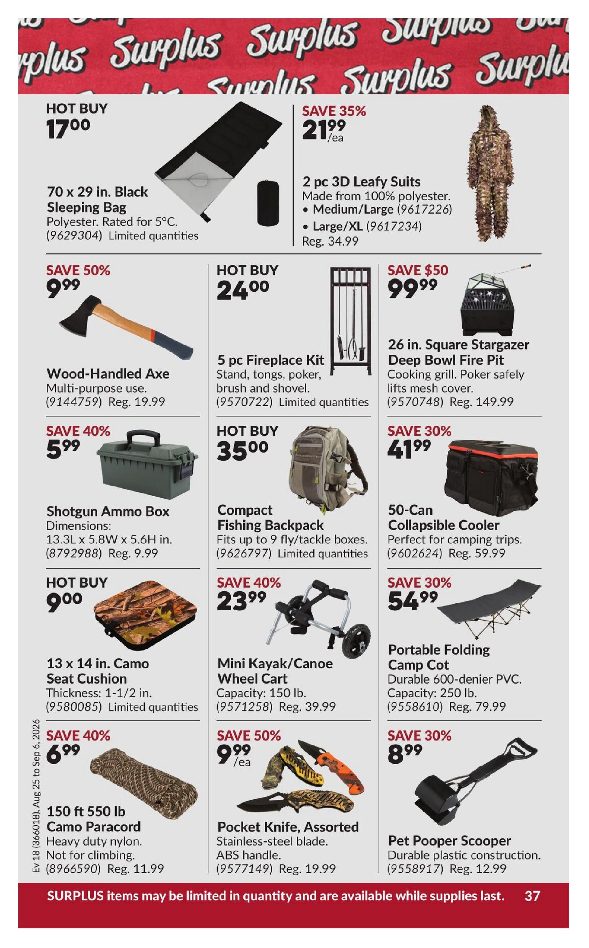 Princess Auto Flyer August 25 to September 6