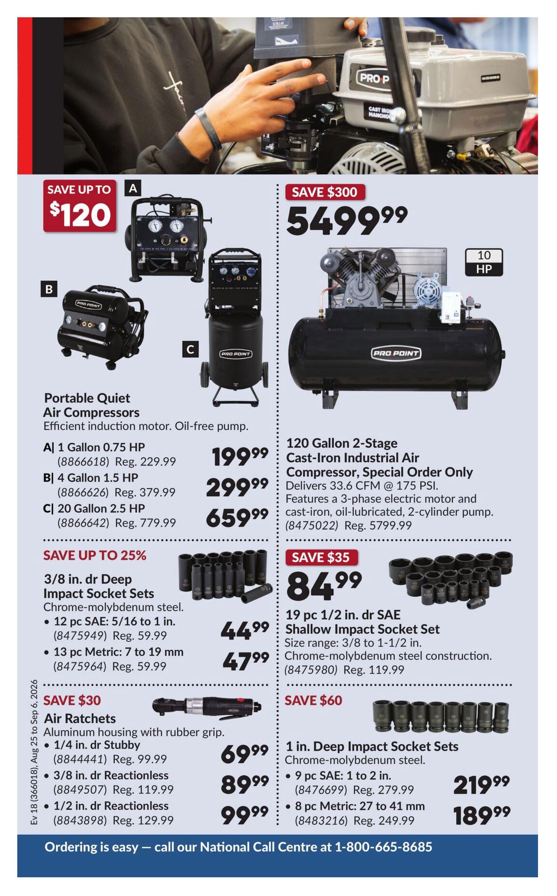 Princess Auto Flyer August 25 to September 6