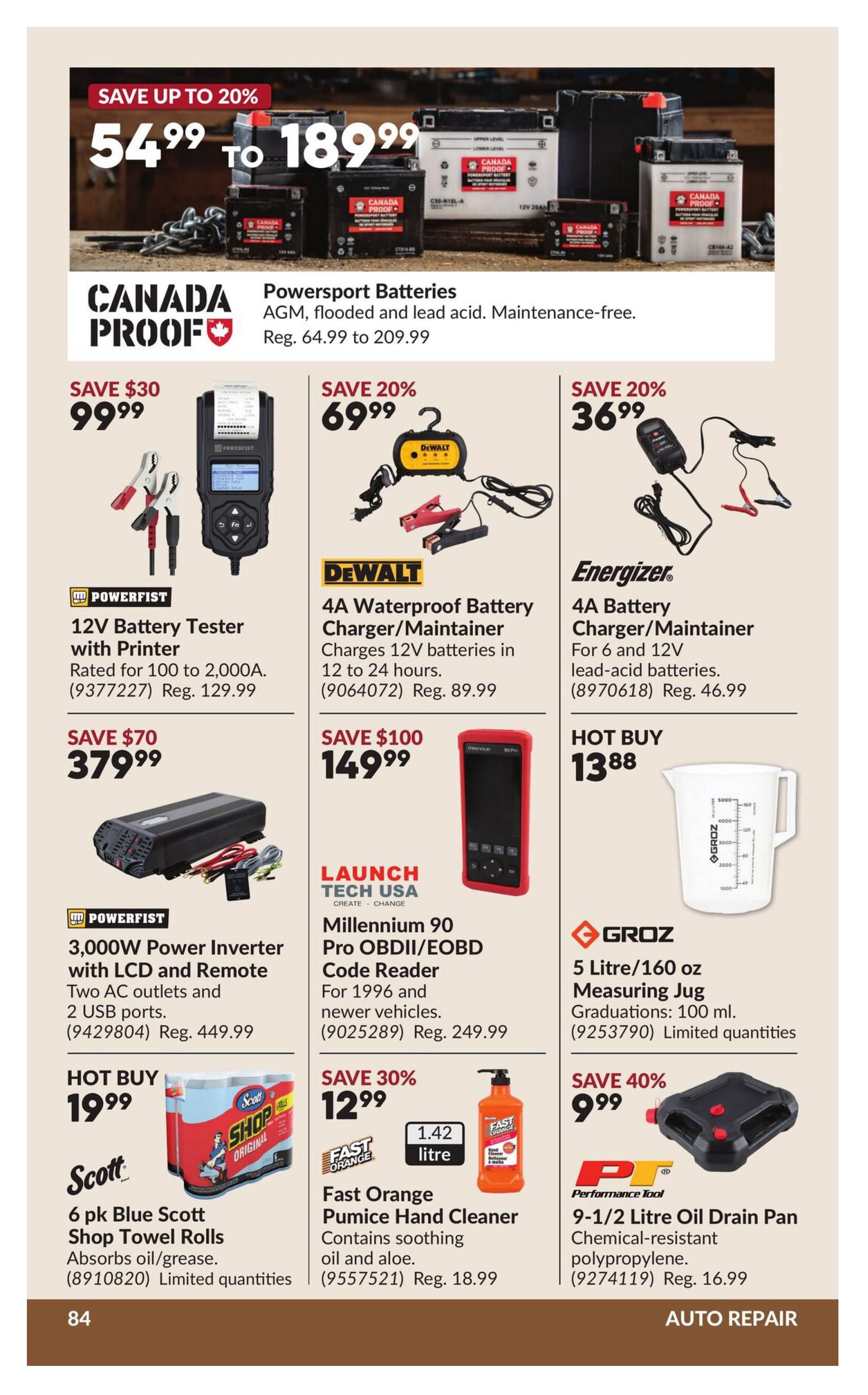 Princess Auto Flyer August 25 to September 6