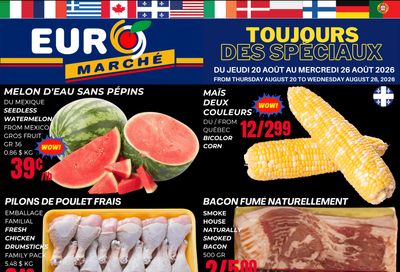 Euro Marche Flyer August 20 to 26