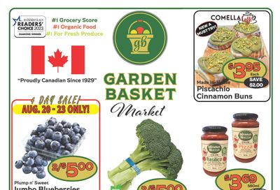 The Garden Basket Flyer August 20 to 26