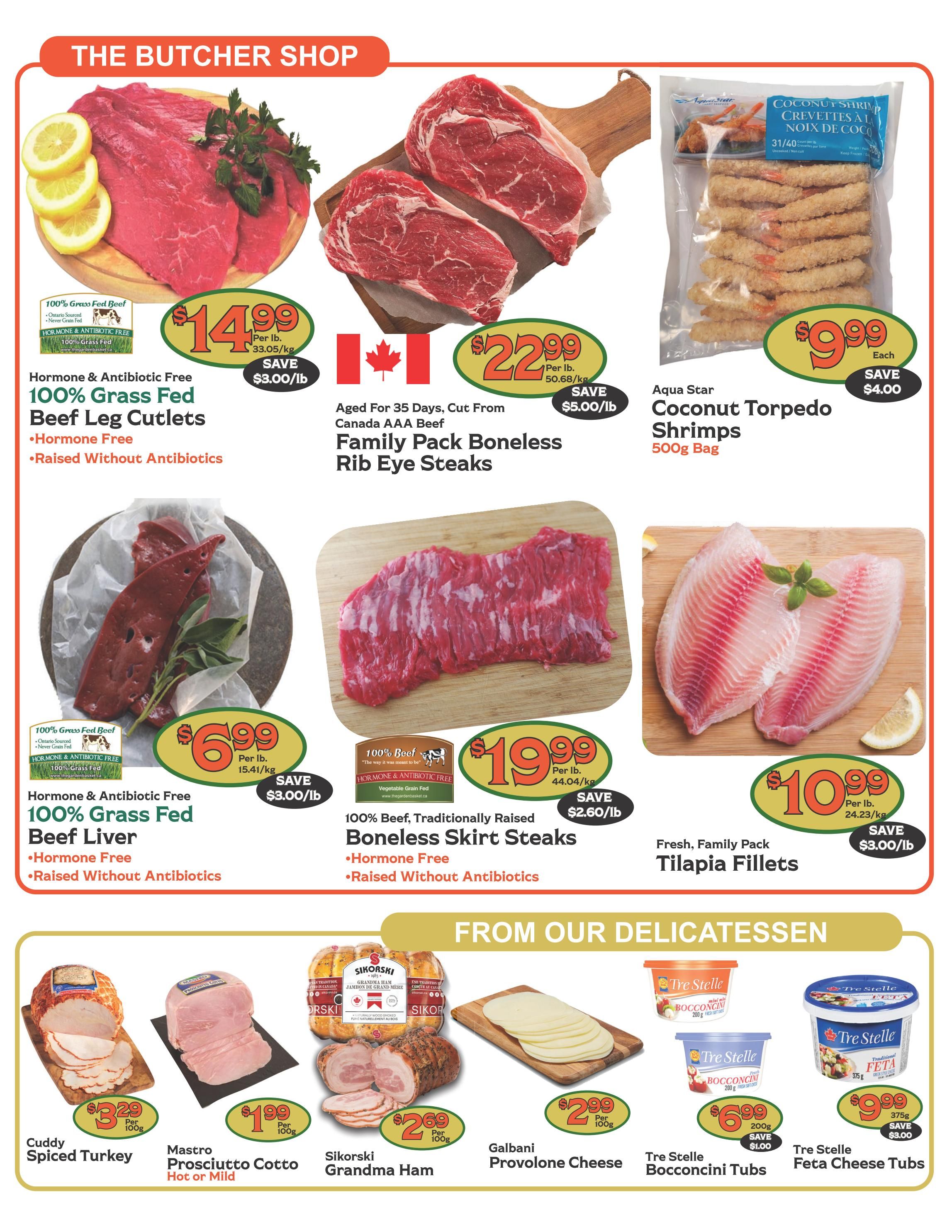 The Garden Basket Flyer August 20 to 26