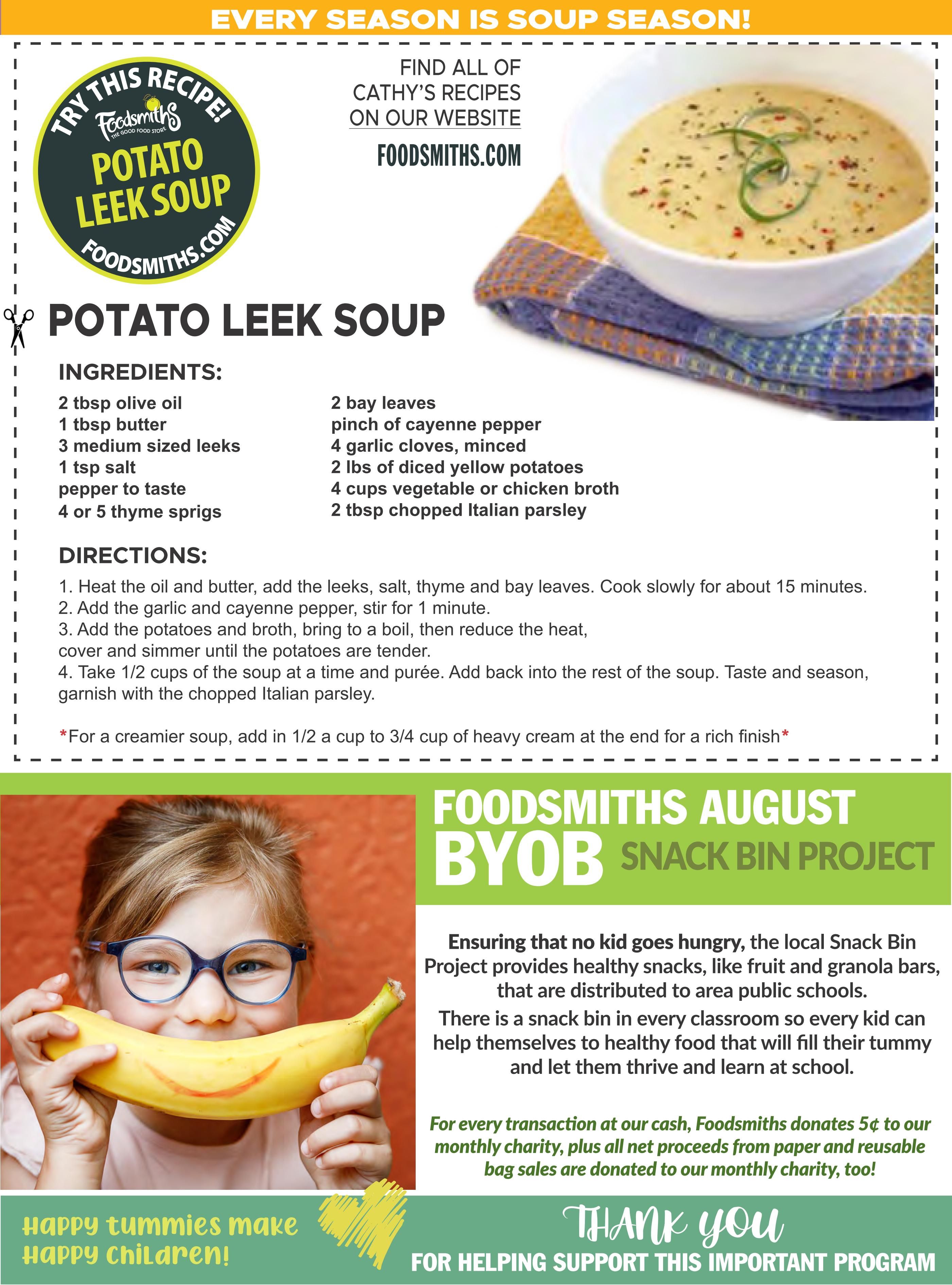 Foodsmiths Flyer August 20 to 27