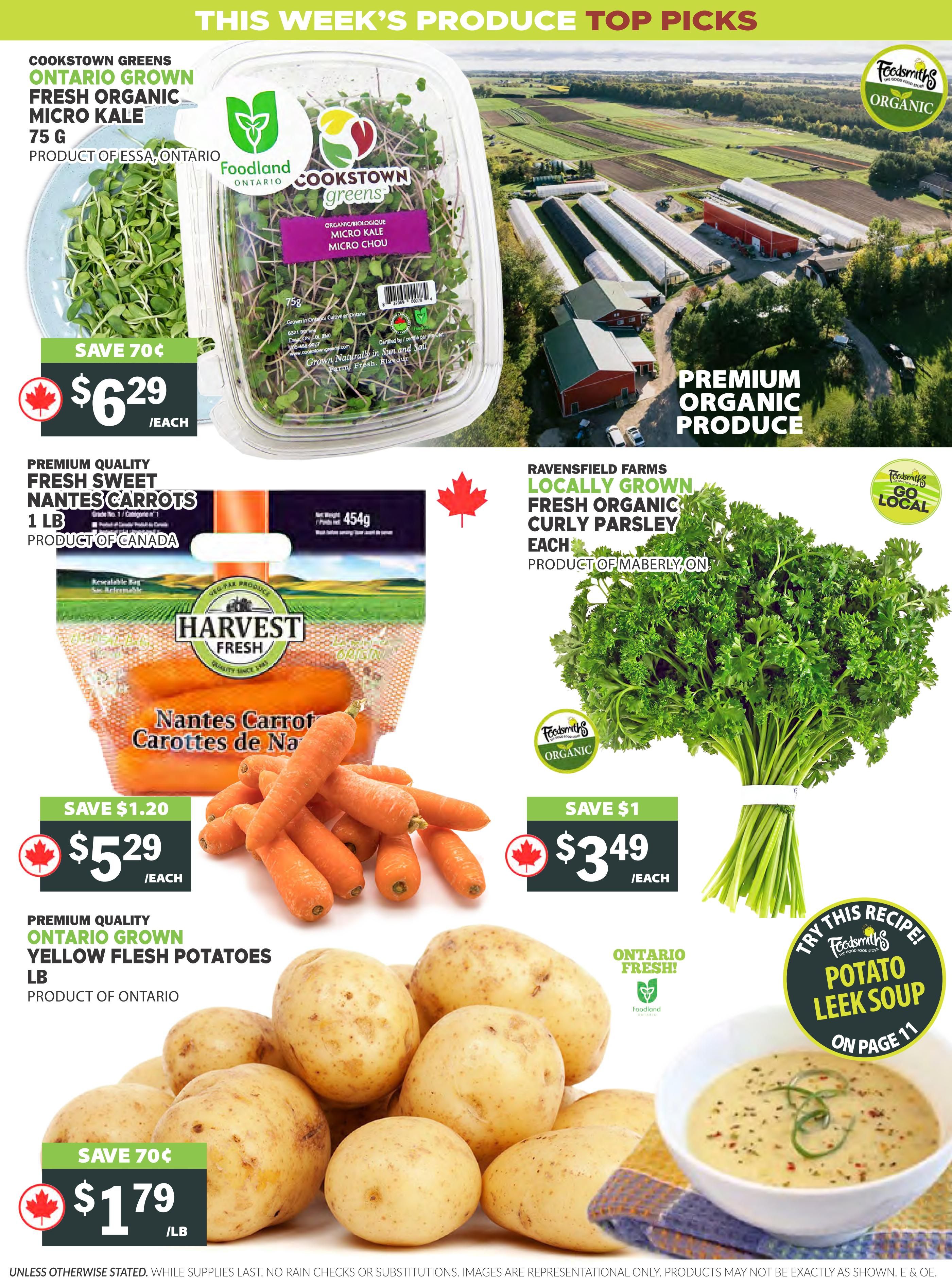 Foodsmiths Flyer August 20 to 27