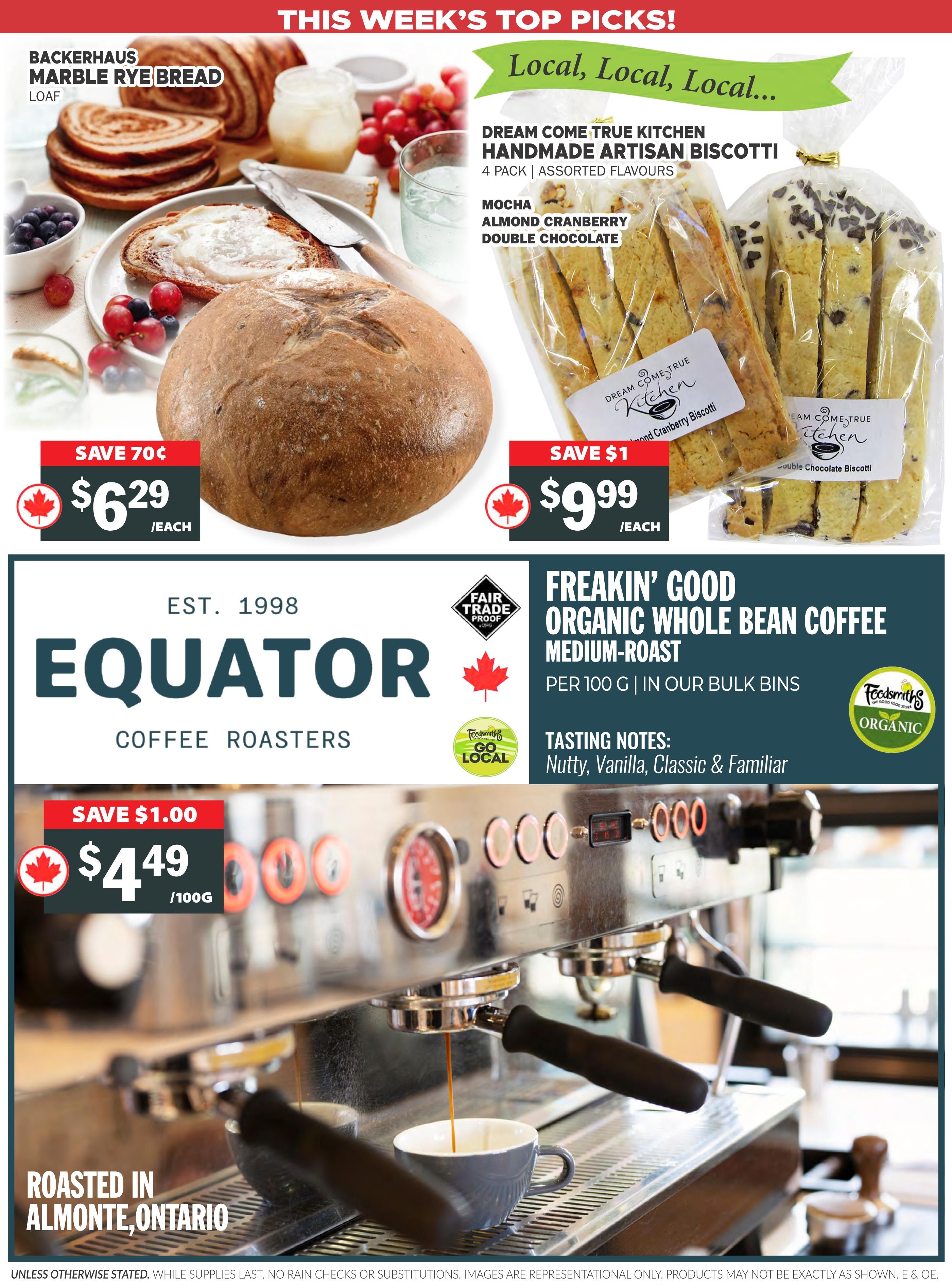 Foodsmiths Flyer August 20 to 27