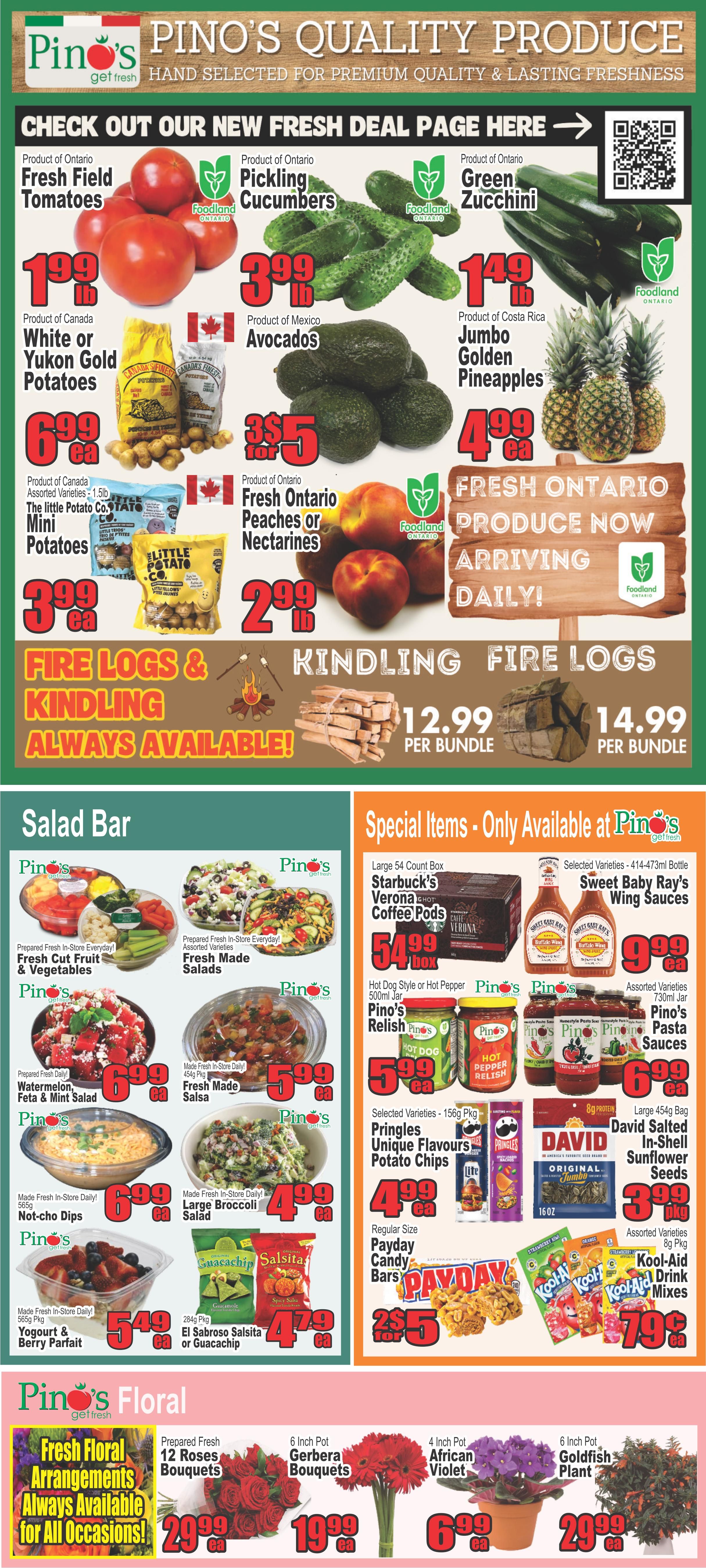 Pino's Flyer August 20 to 26