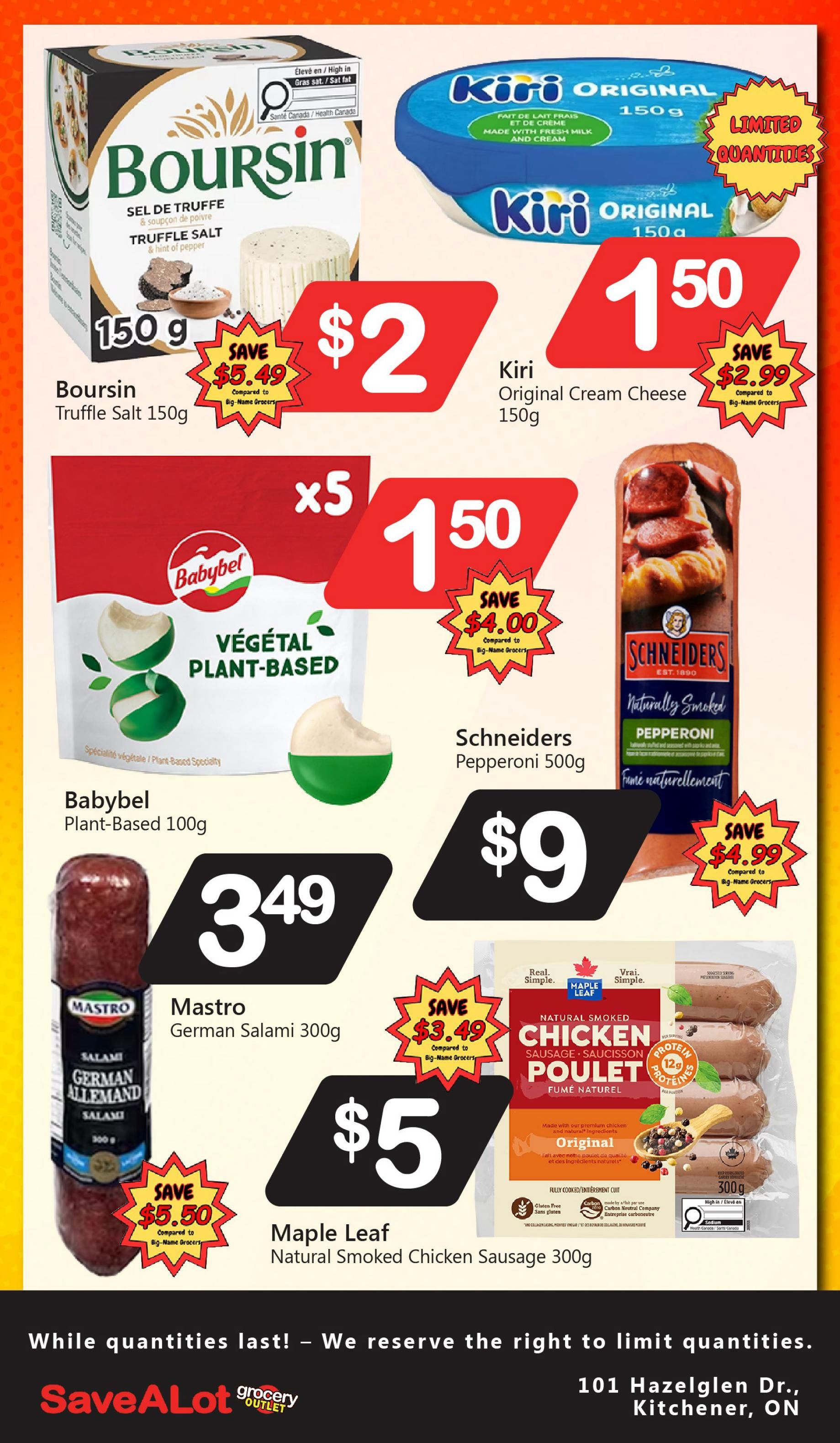 SaveALot Grocery Outlet Flyer August 20 to 26
