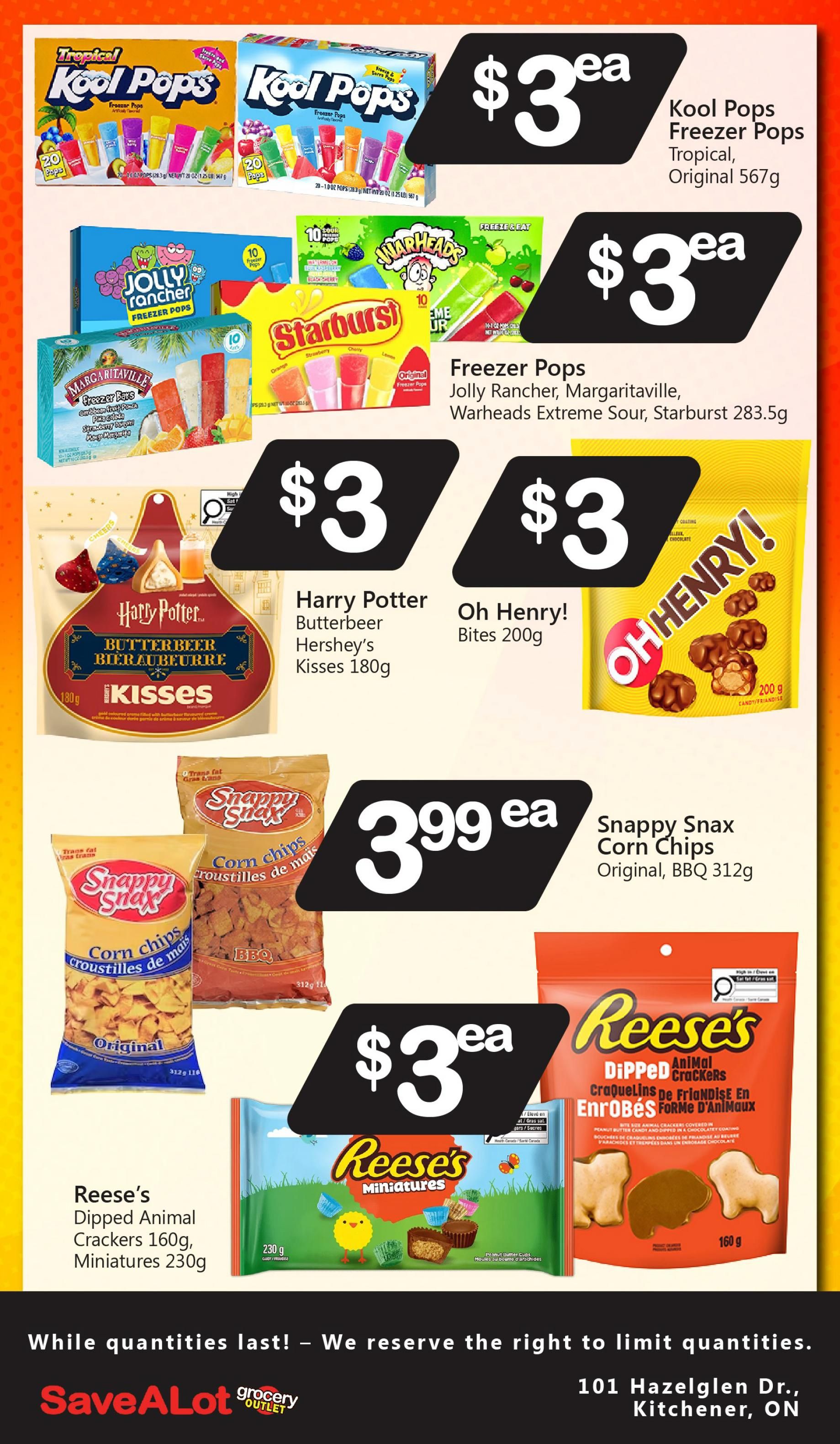 SaveALot Grocery Outlet Flyer August 20 to 26
