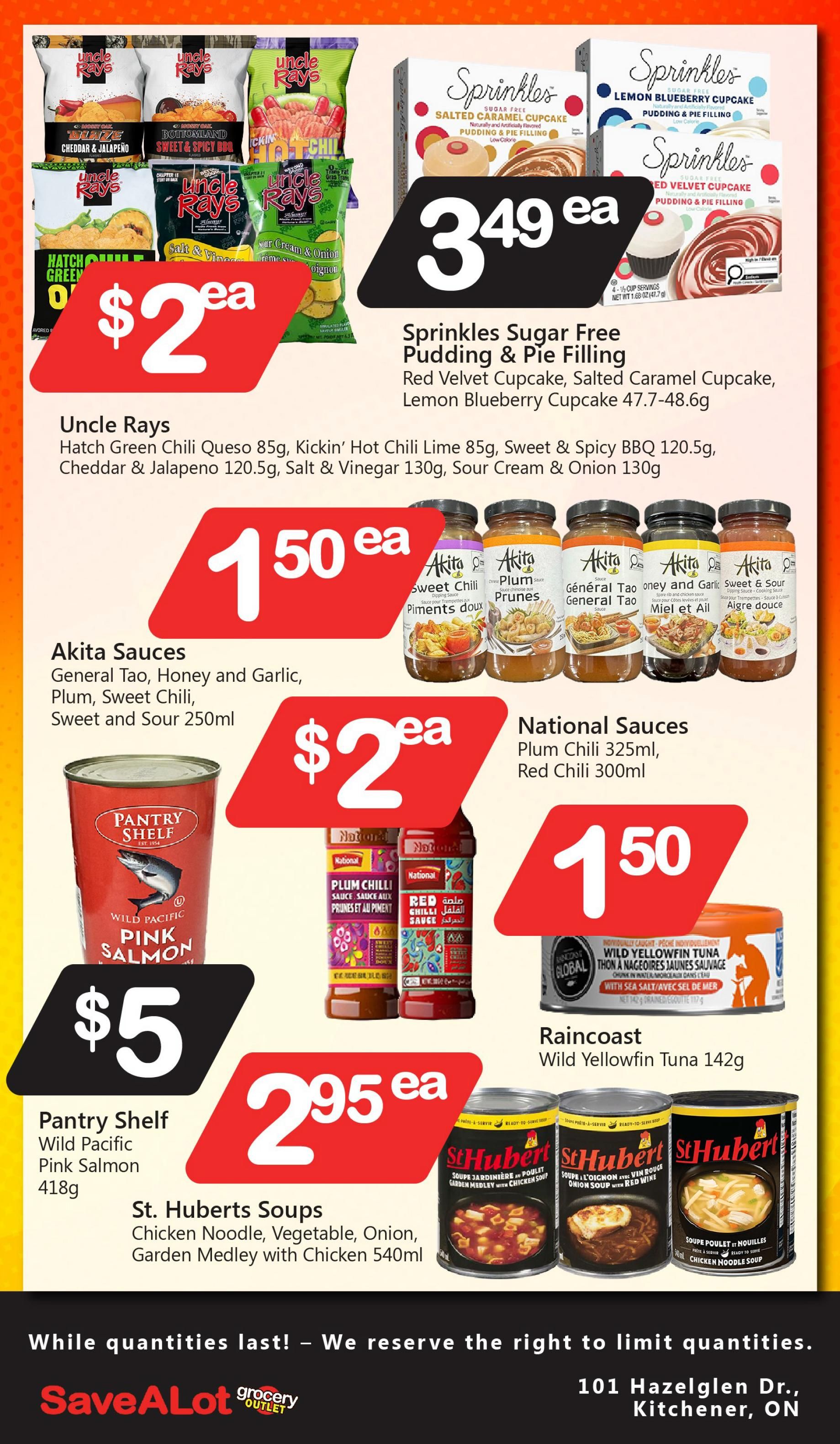 SaveALot Grocery Outlet Flyer August 20 to 26