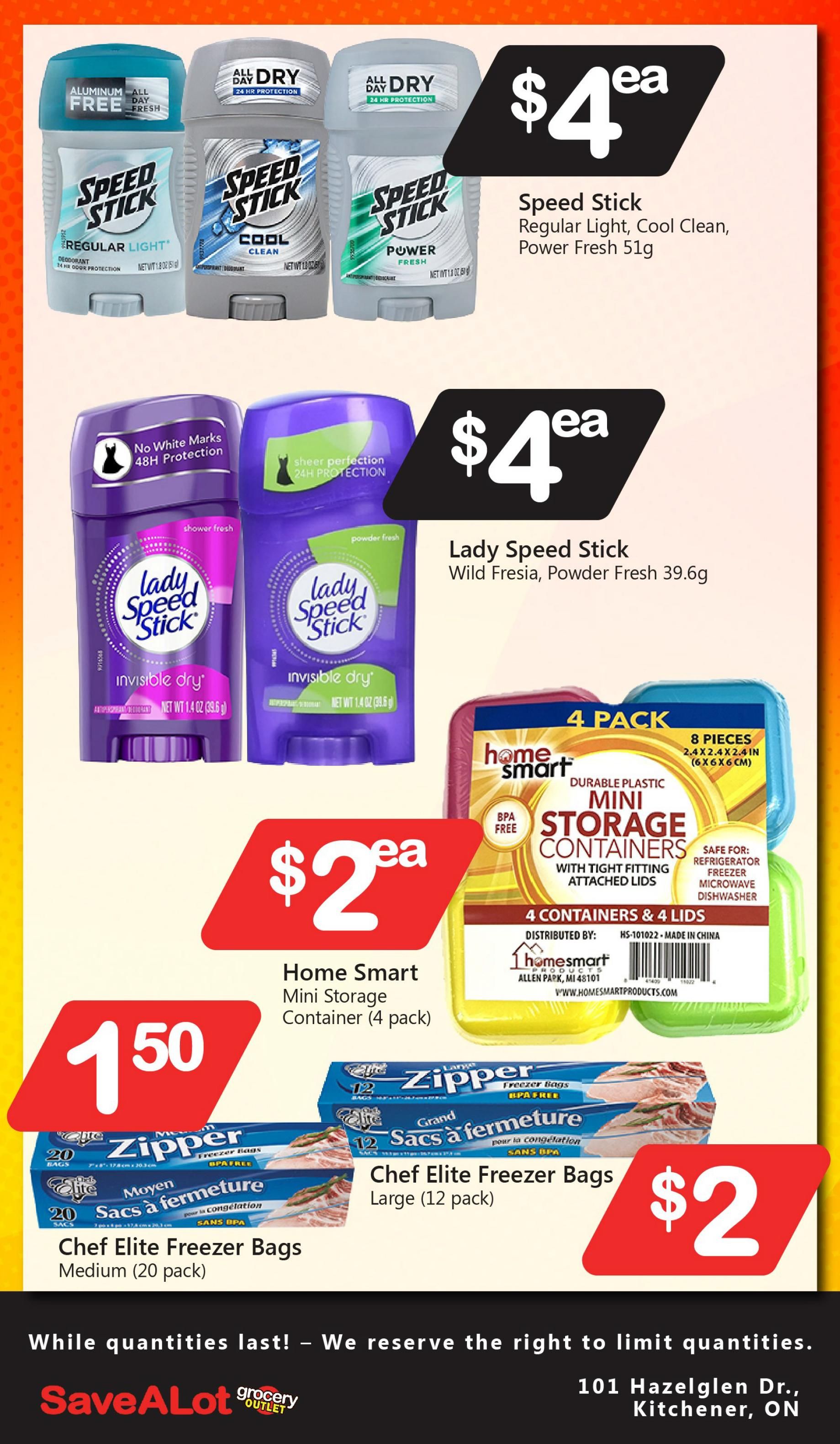 SaveALot Grocery Outlet Flyer August 20 to 26