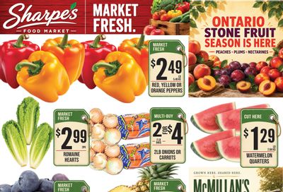 Sharpe's Food Market Flyer August 20 to 26