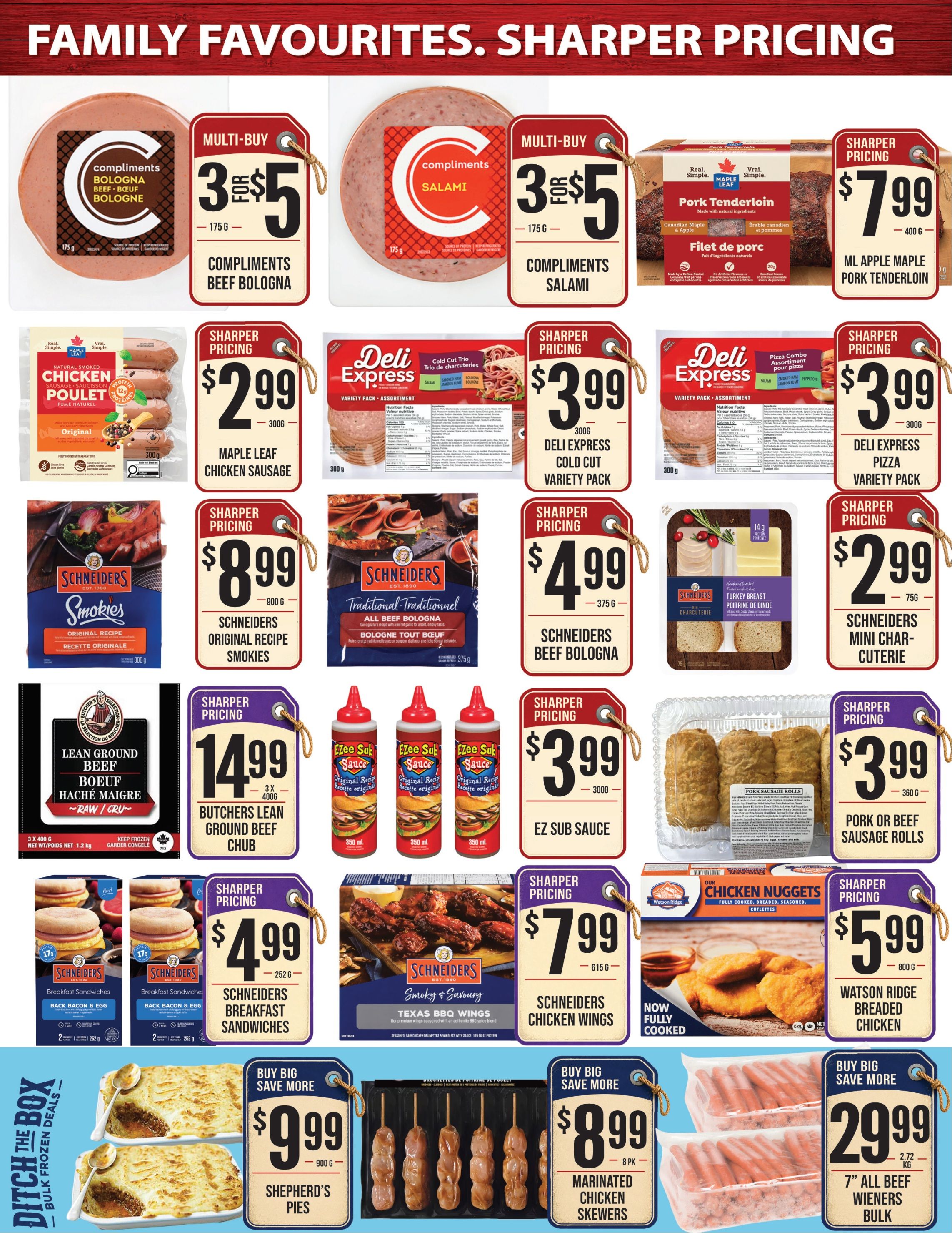 Sharpe's Food Market Flyer August 20 to 26