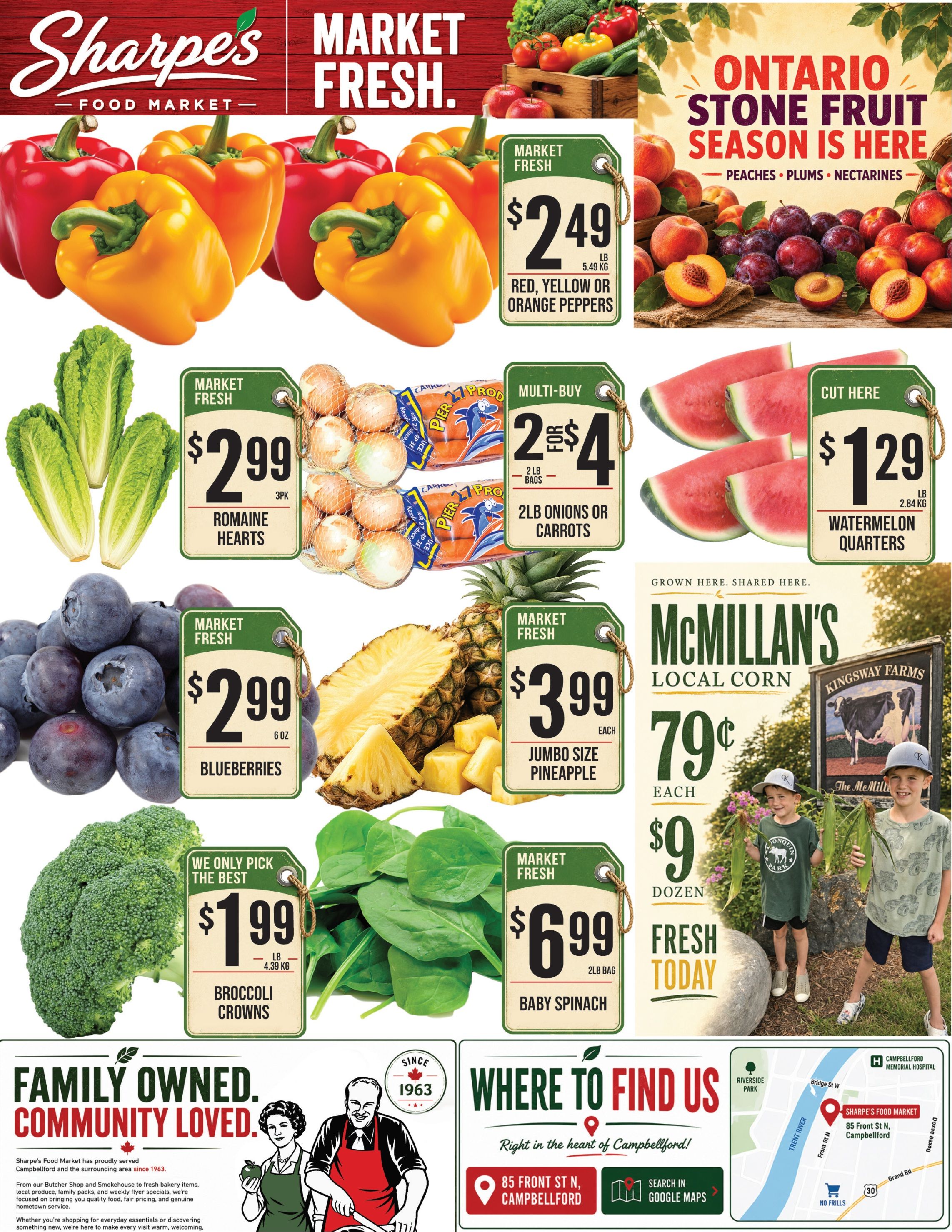 Sharpe's Food Market Flyer August 20 to 26