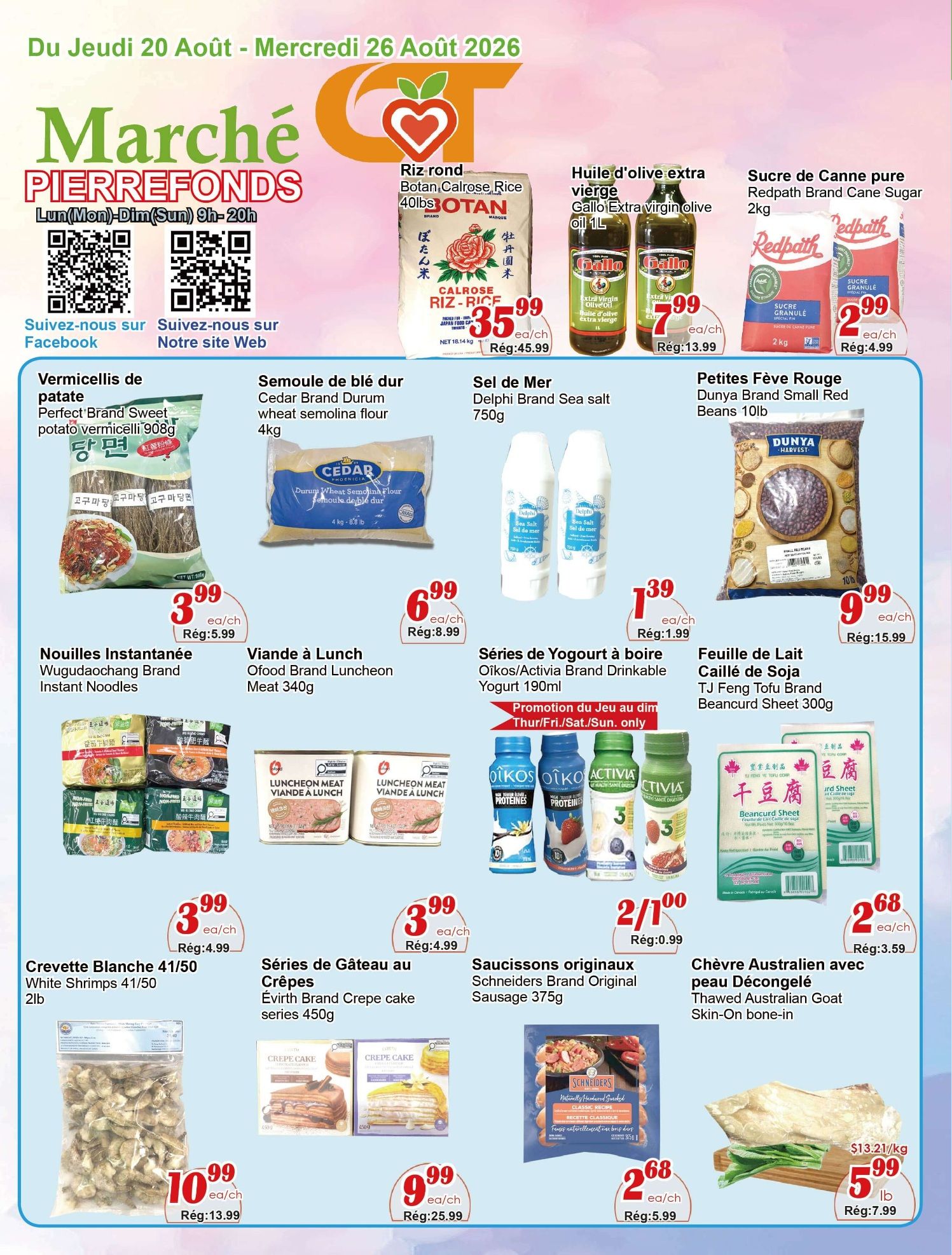 Marche C&T (Pierrefonds) Flyer August 20 to 26