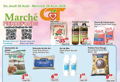 Marche C&T (Pierrefonds) Flyer August 20 to 26